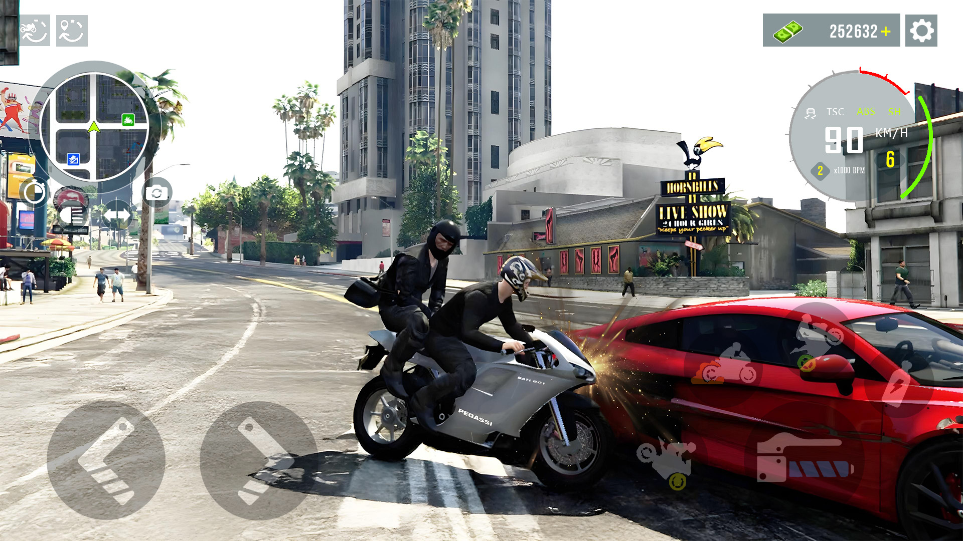 اسکرین شات 2 بازی Traffic Bike City Driving