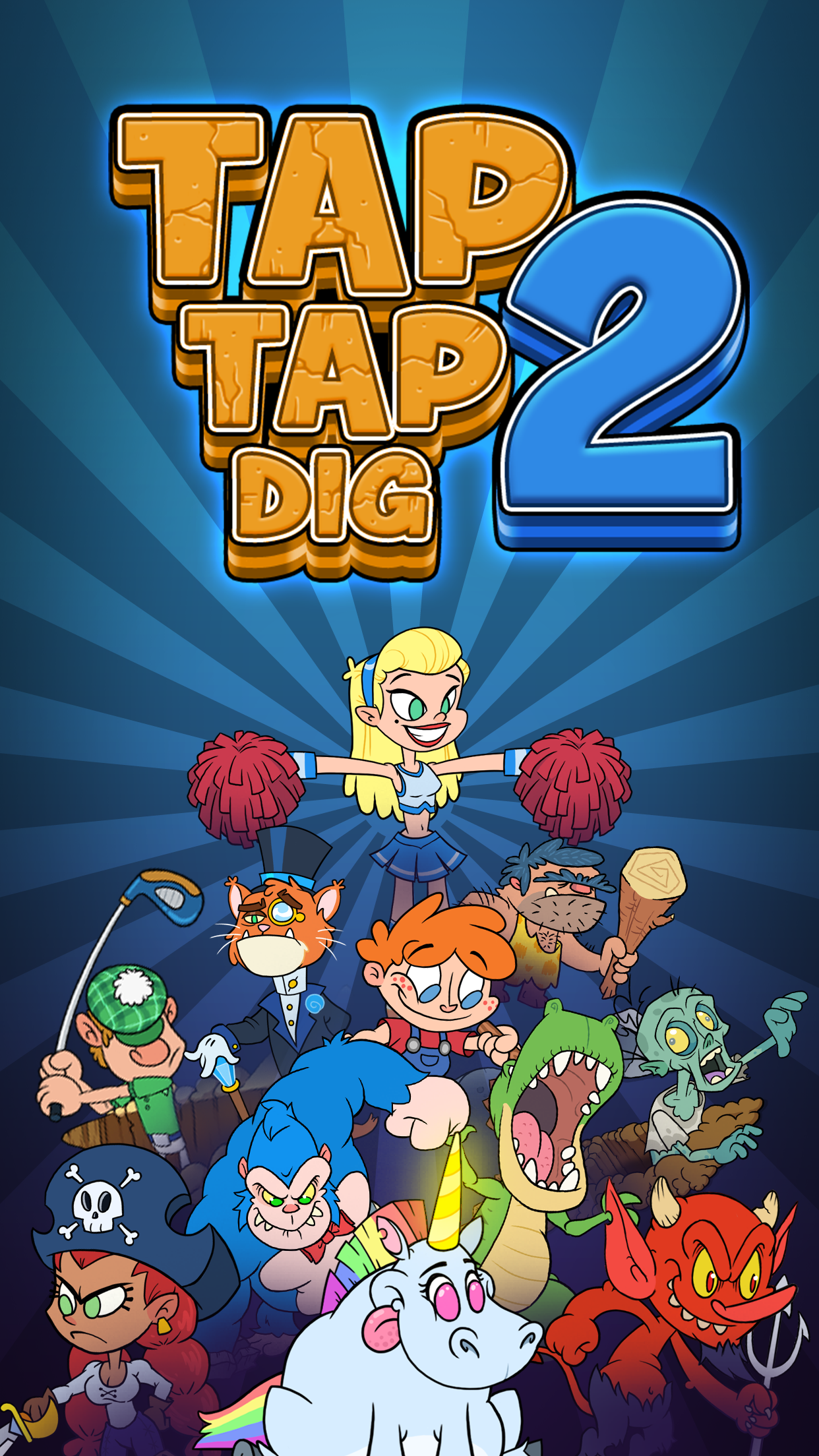 اسکرین شات 1 بازی Tap Tap Dig 2: Idle Mine Sim