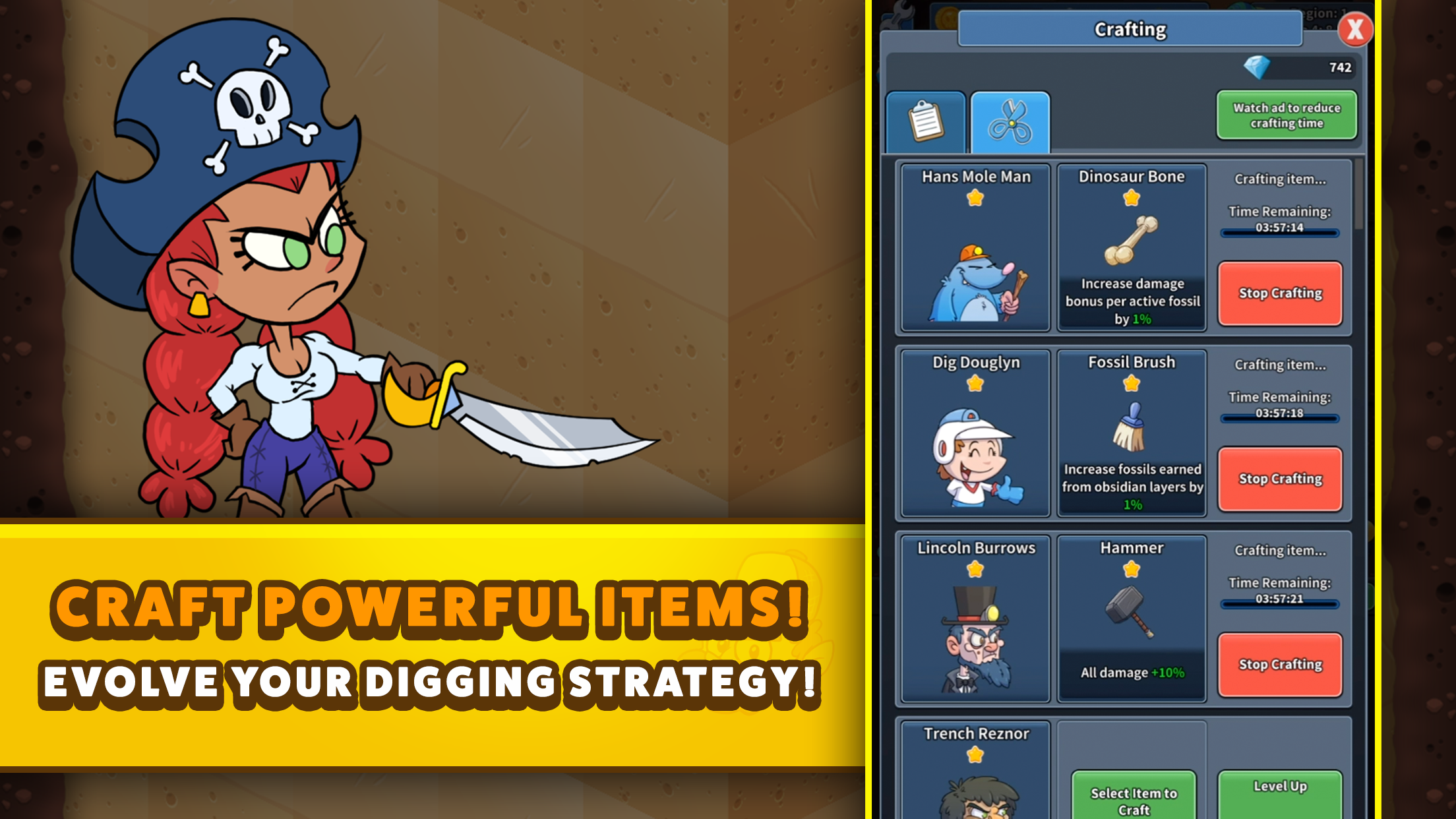 اسکرین شات 7 بازی Tap Tap Dig 2: Idle Mine Sim