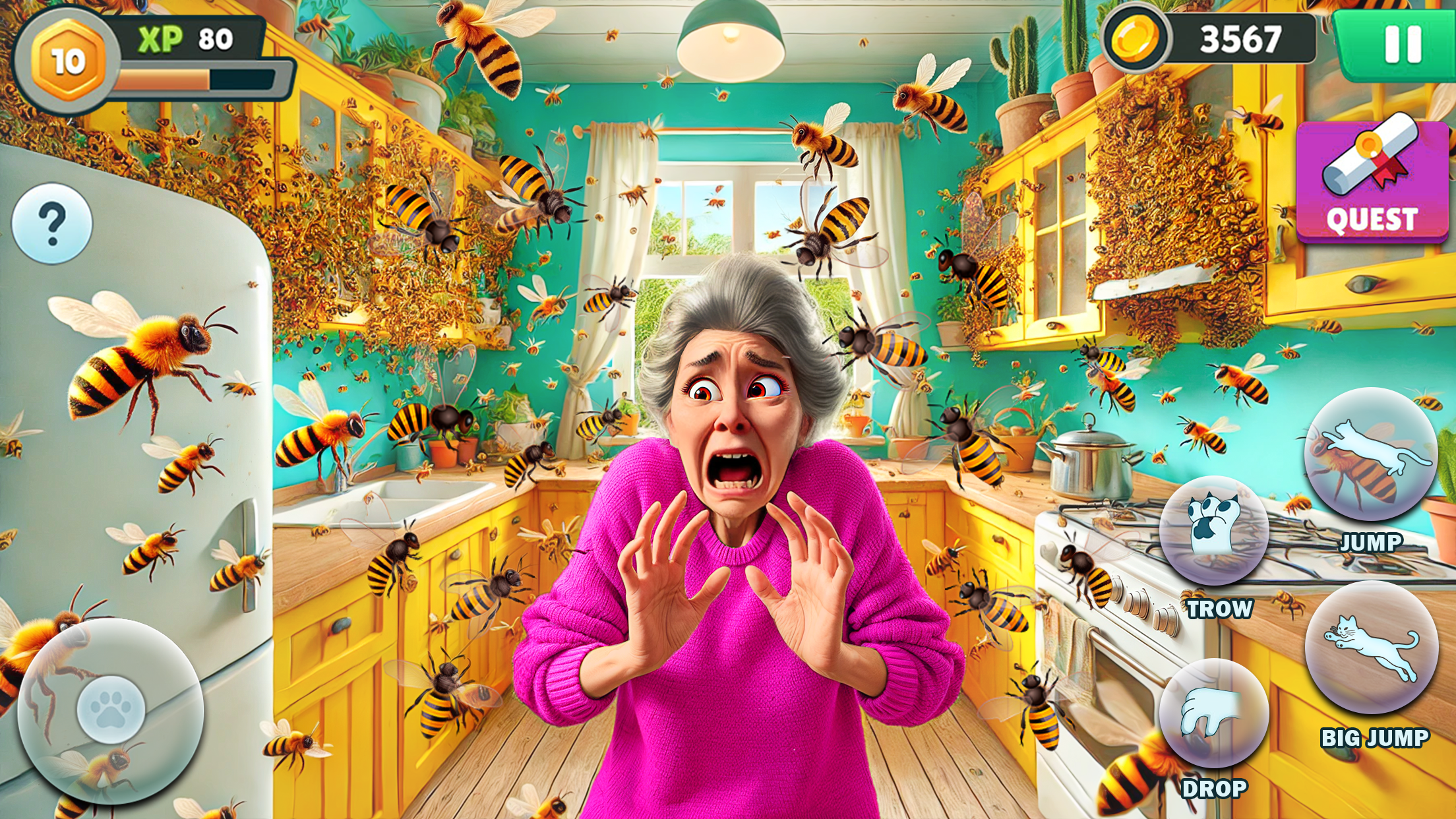 اسکرین شات 6 بازی Bad Cat: Elder Gran Simulator