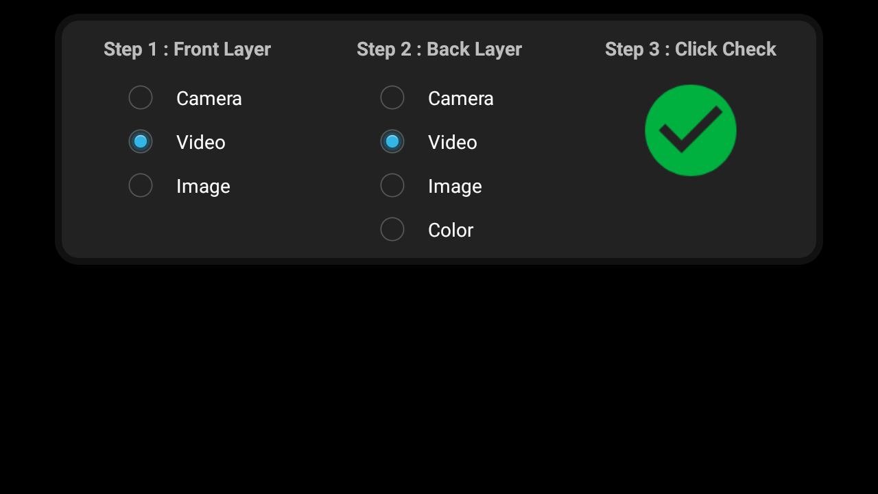 اسکرین شات 1 برنامه Magic Green Screen Creator
