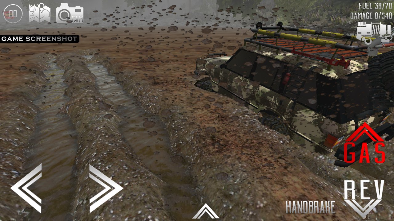 اسکرین شات 2 بازی WHEELS IN MUD : OFF-ROAD 4x4