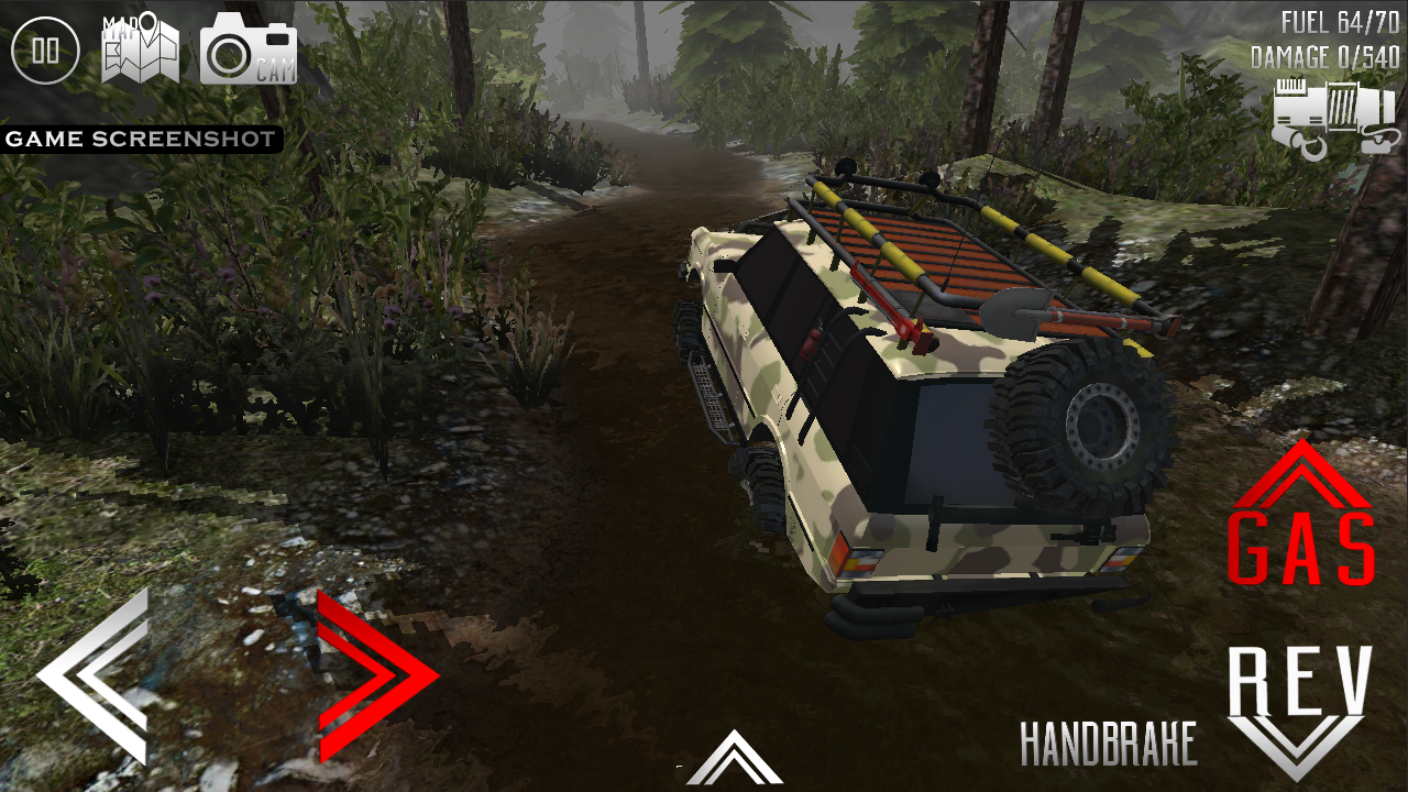 اسکرین شات 3 بازی WHEELS IN MUD : OFF-ROAD 4x4