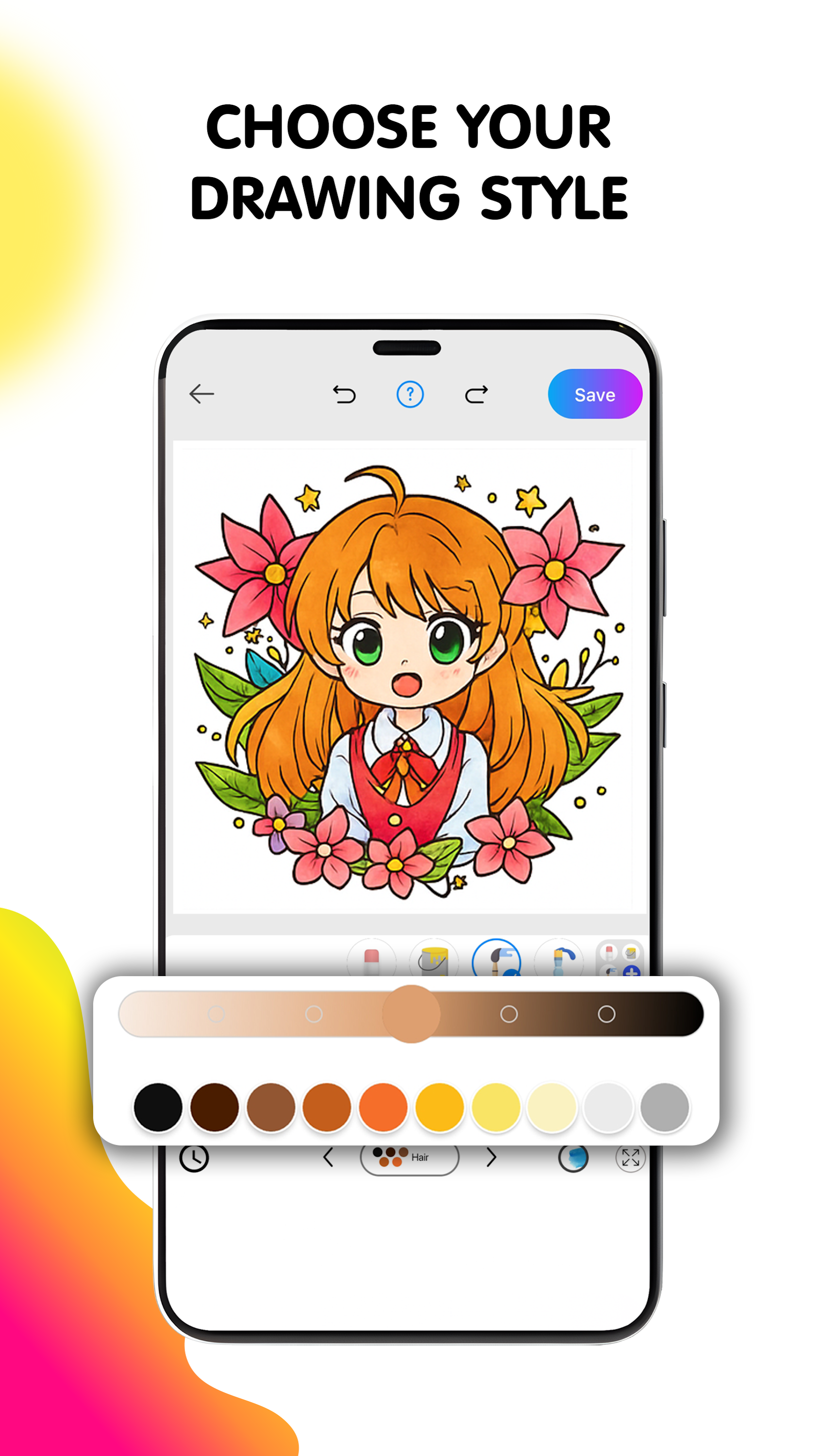 اسکرین شات 3 برنامه Pop Color: Paint & Color Joy