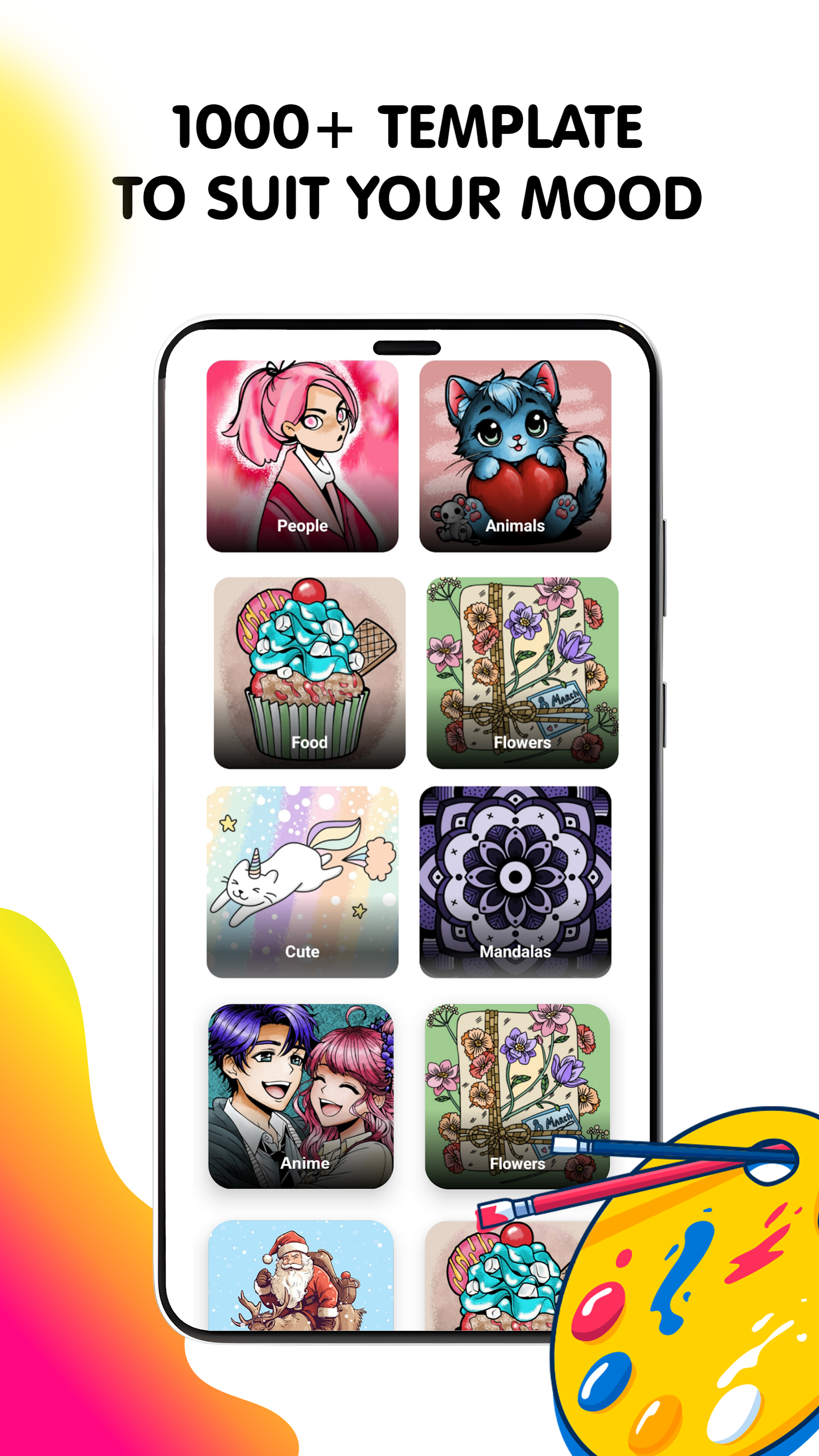 اسکرین شات 5 برنامه Pop Color: Paint & Color Joy