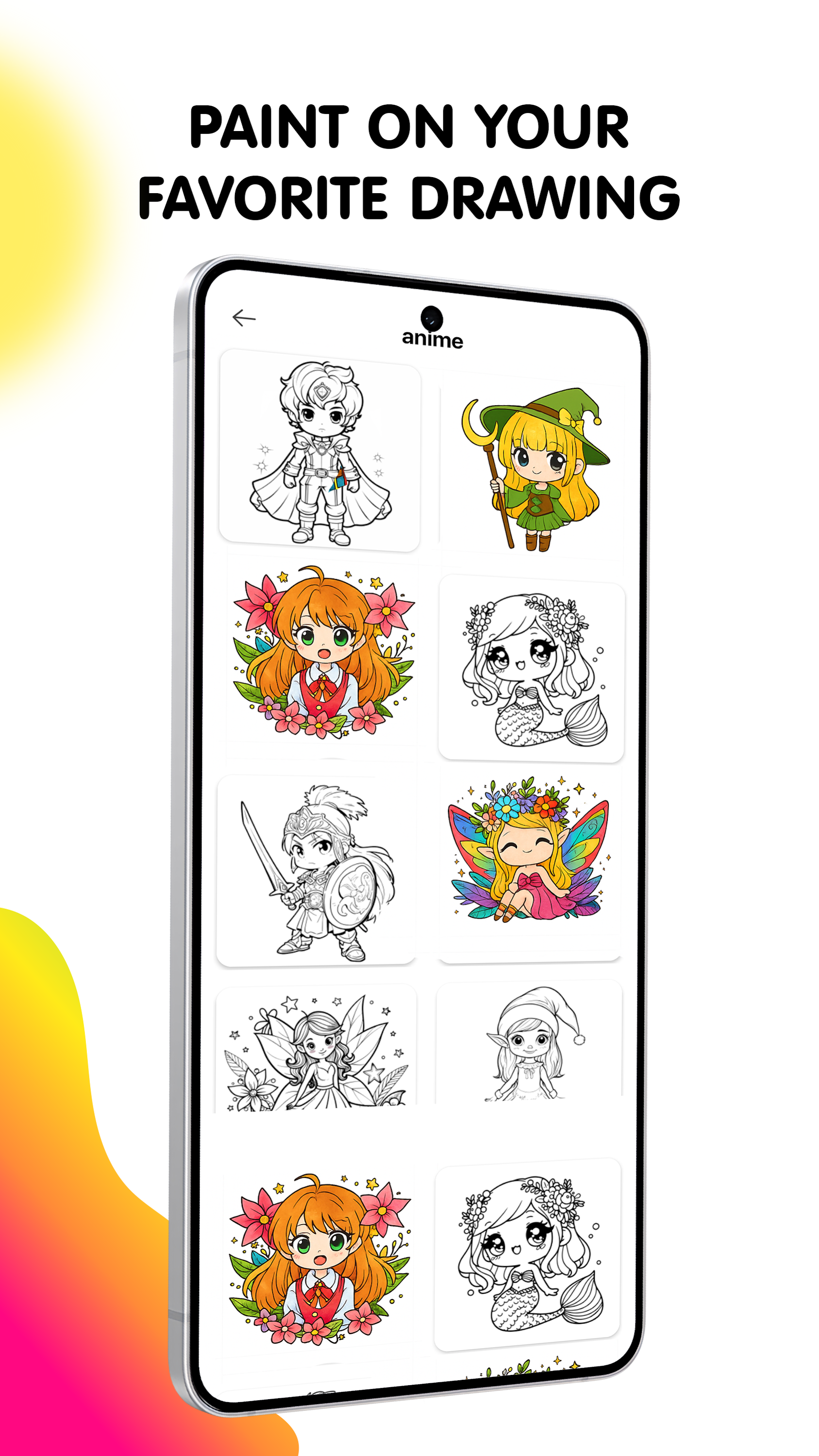 اسکرین شات 1 برنامه Pop Color: Paint & Color Joy