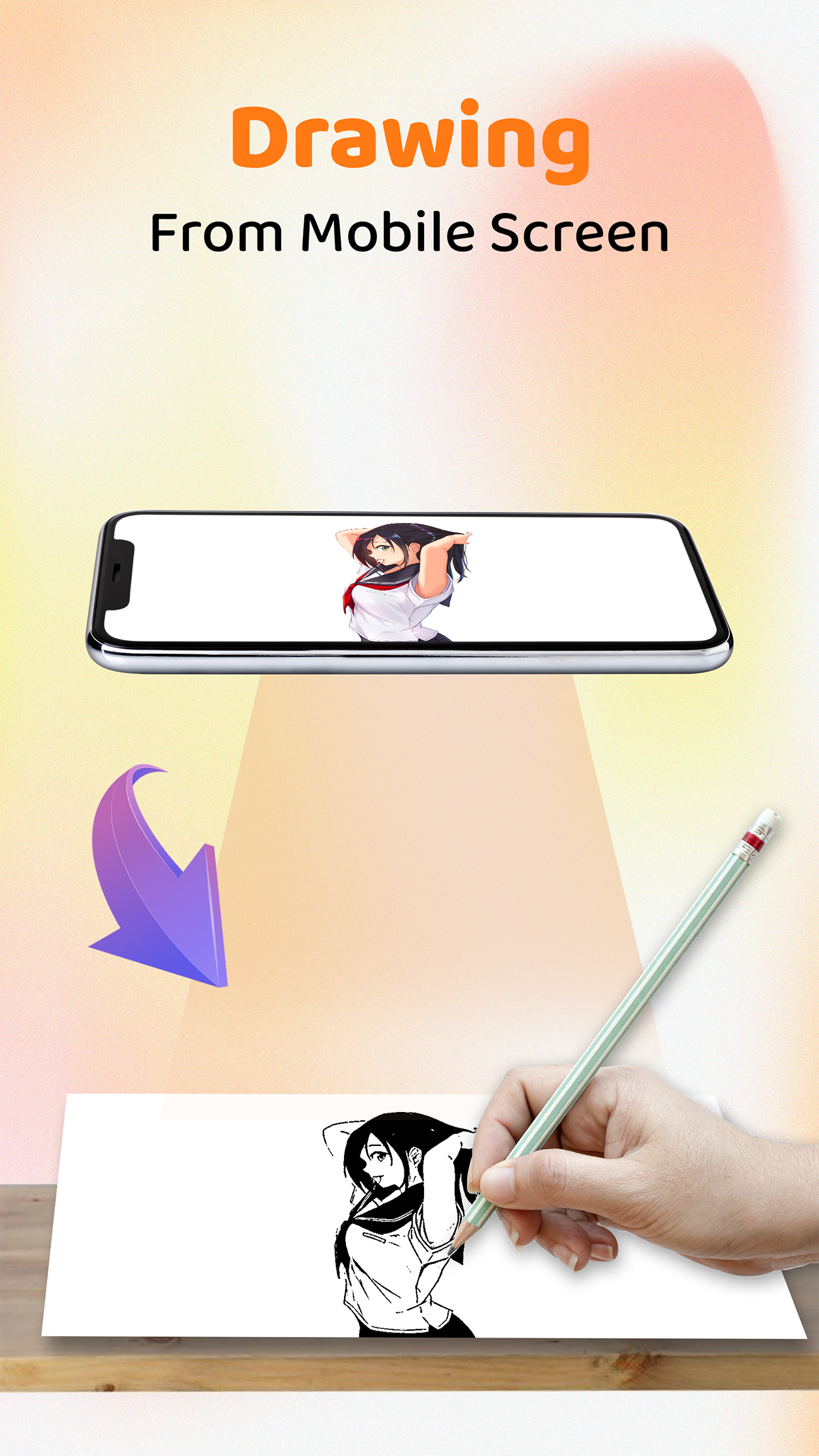 اسکرین شات 2 برنامه AR Drawing Sketch Paint