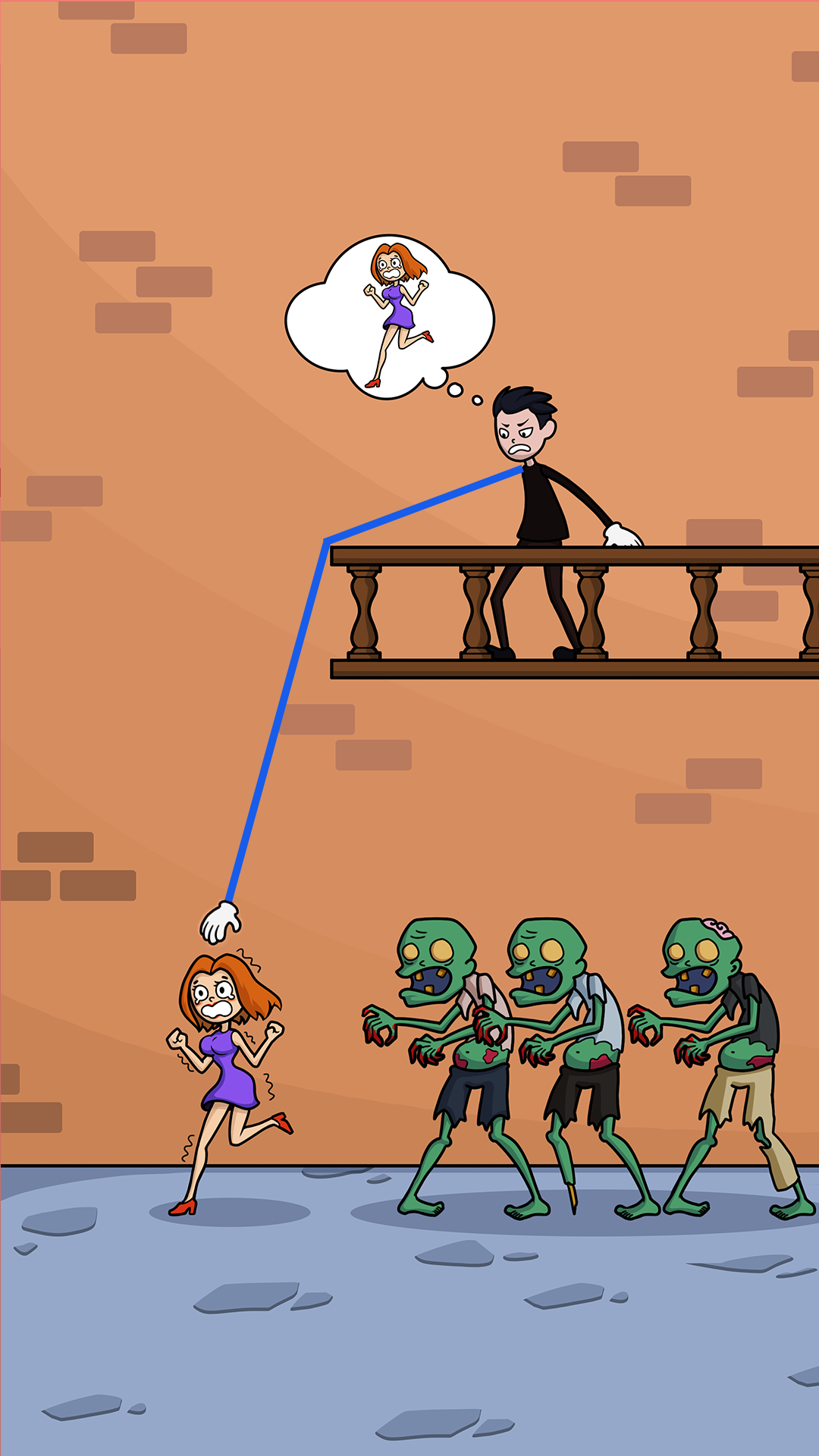 اسکرین شات 5 بازی Thief Puzzle: Draw to pass