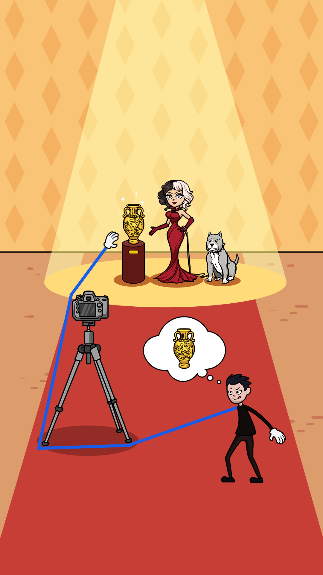 اسکرین شات 3 بازی Thief Puzzle: Draw to pass