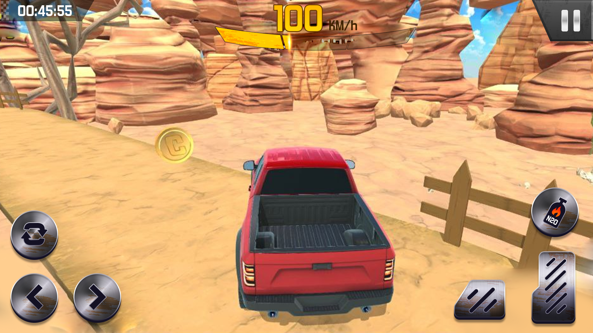 اسکرین شات 2 بازی Car Race 3D: Mountain Climb