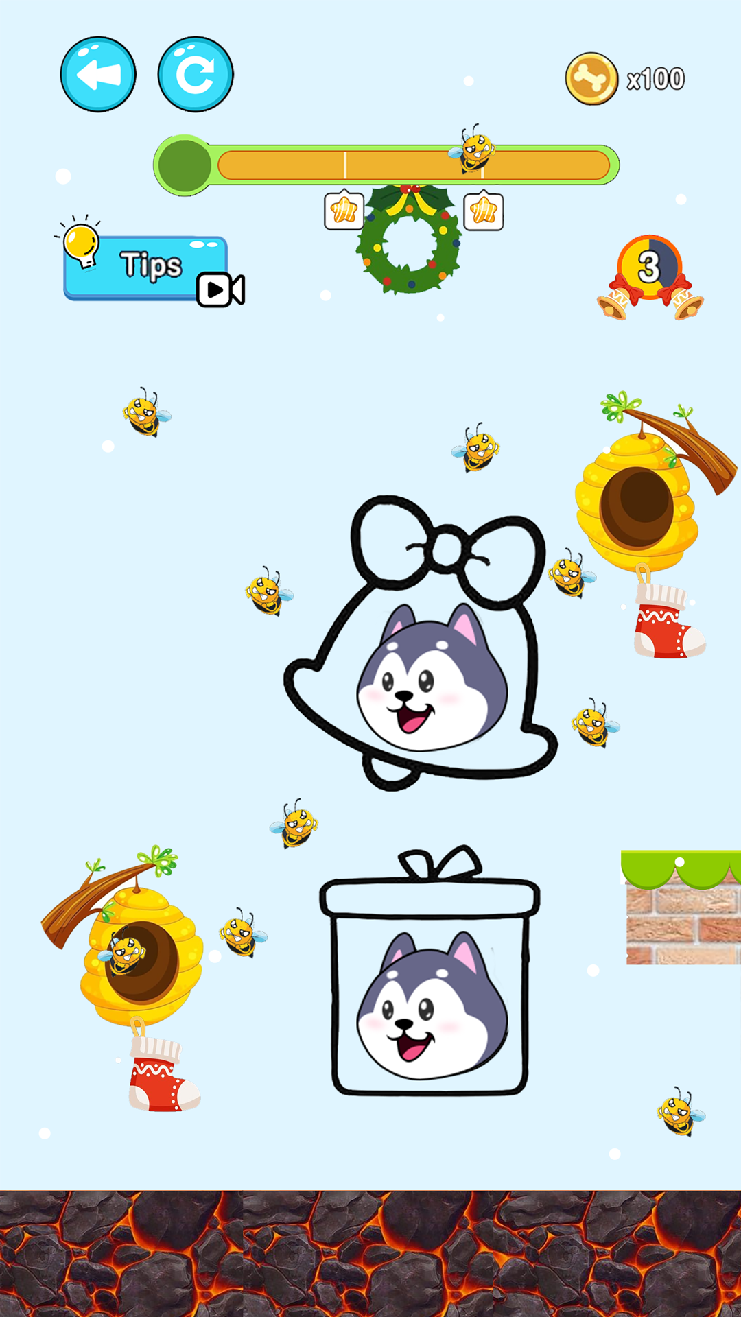 اسکرین شات 3 بازی Save the Dog: Draw Puzzle