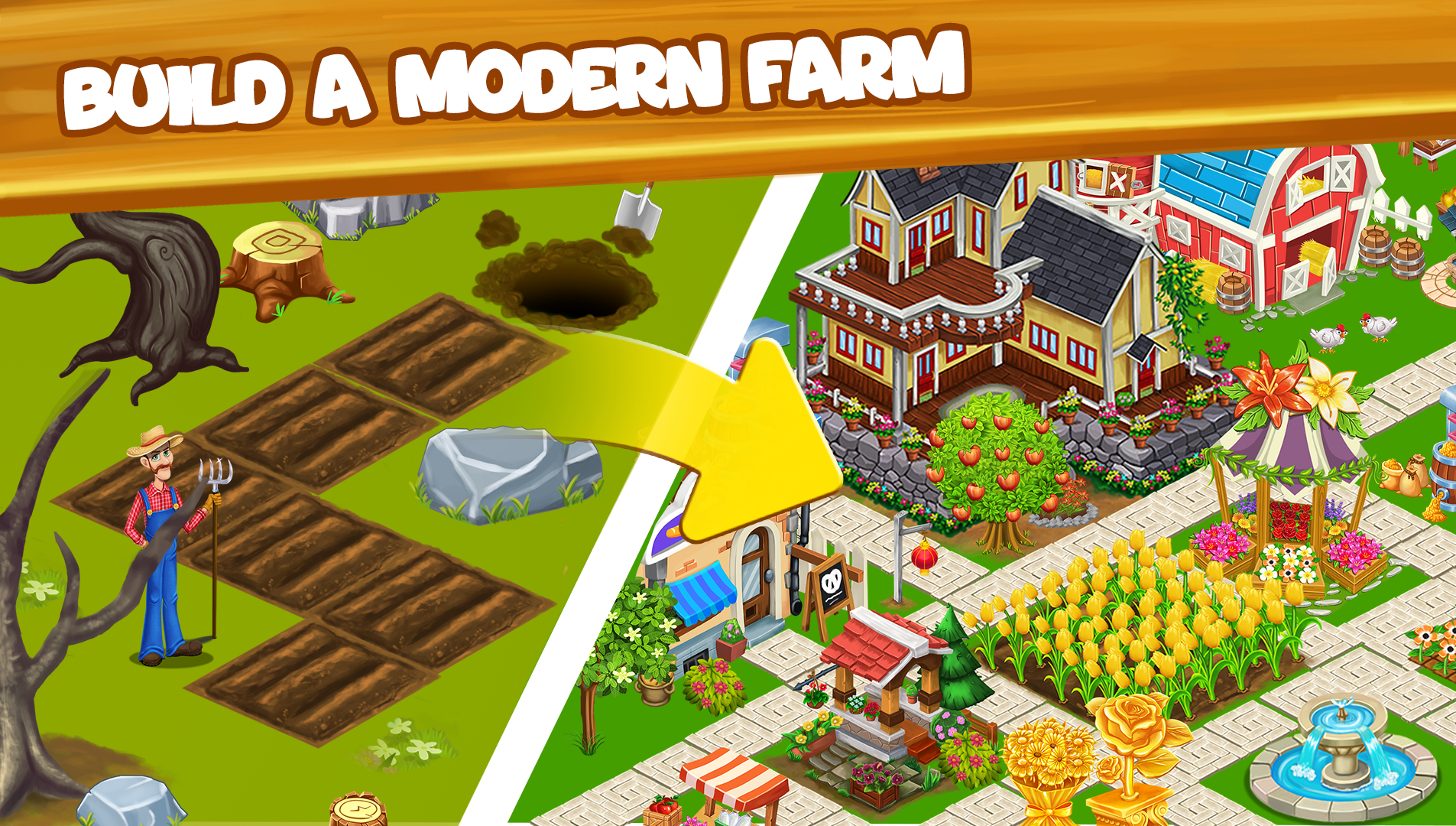اسکرین شات 5 بازی Farm Day Farming Offline Games