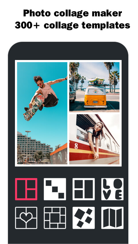 اسکرین شات 5 برنامه Photo Editor & Collage - Lidow