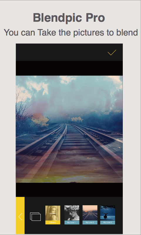 اسکرین شات 4 برنامه BlendPic photo blend  Pro