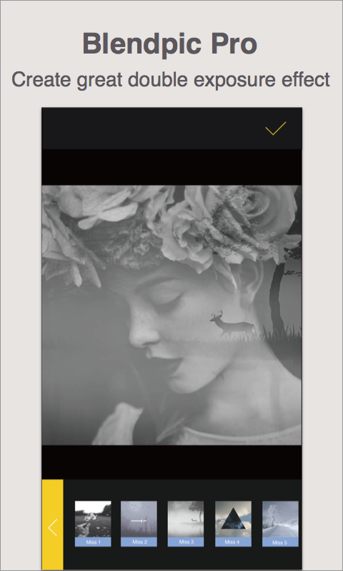 اسکرین شات 6 برنامه BlendPic photo blend  Pro