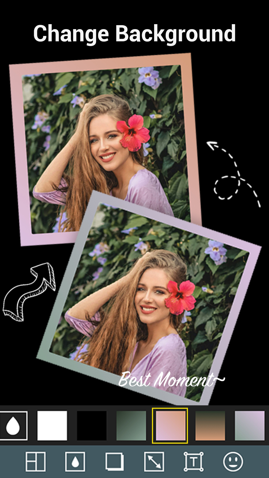 اسکرین شات 1 برنامه FotoGrid - Photo Collage Maker