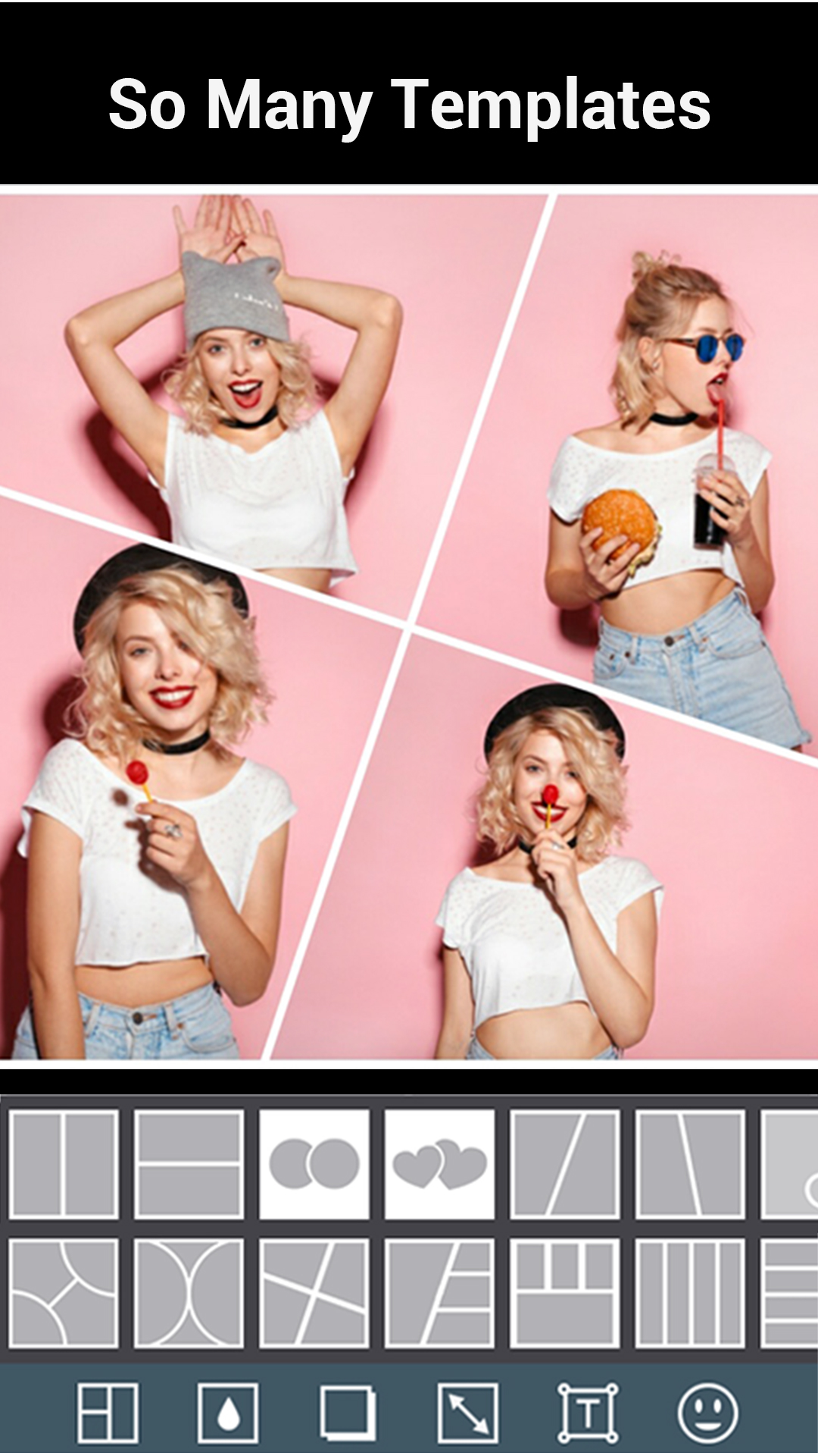 اسکرین شات 4 برنامه FotoGrid - Photo Collage Maker