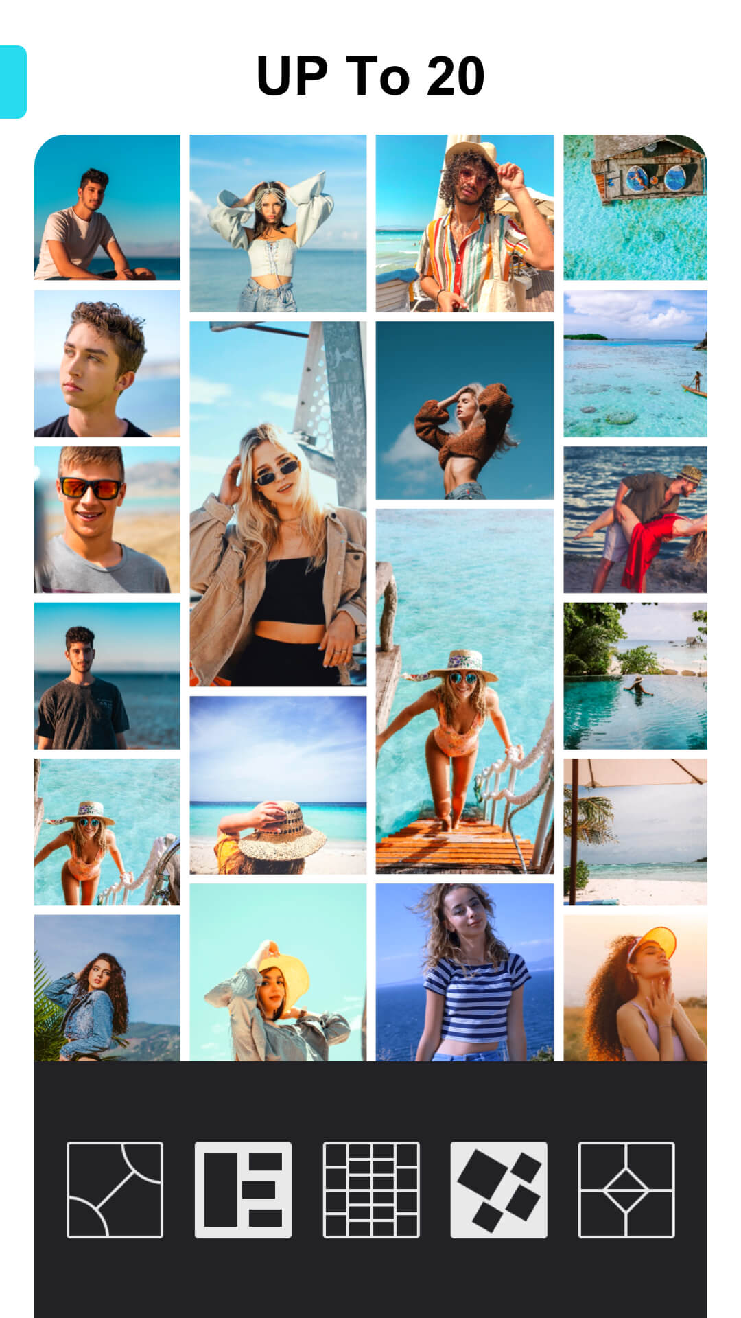 اسکرین شات 4 برنامه SquareLite: Photo Editor Grid