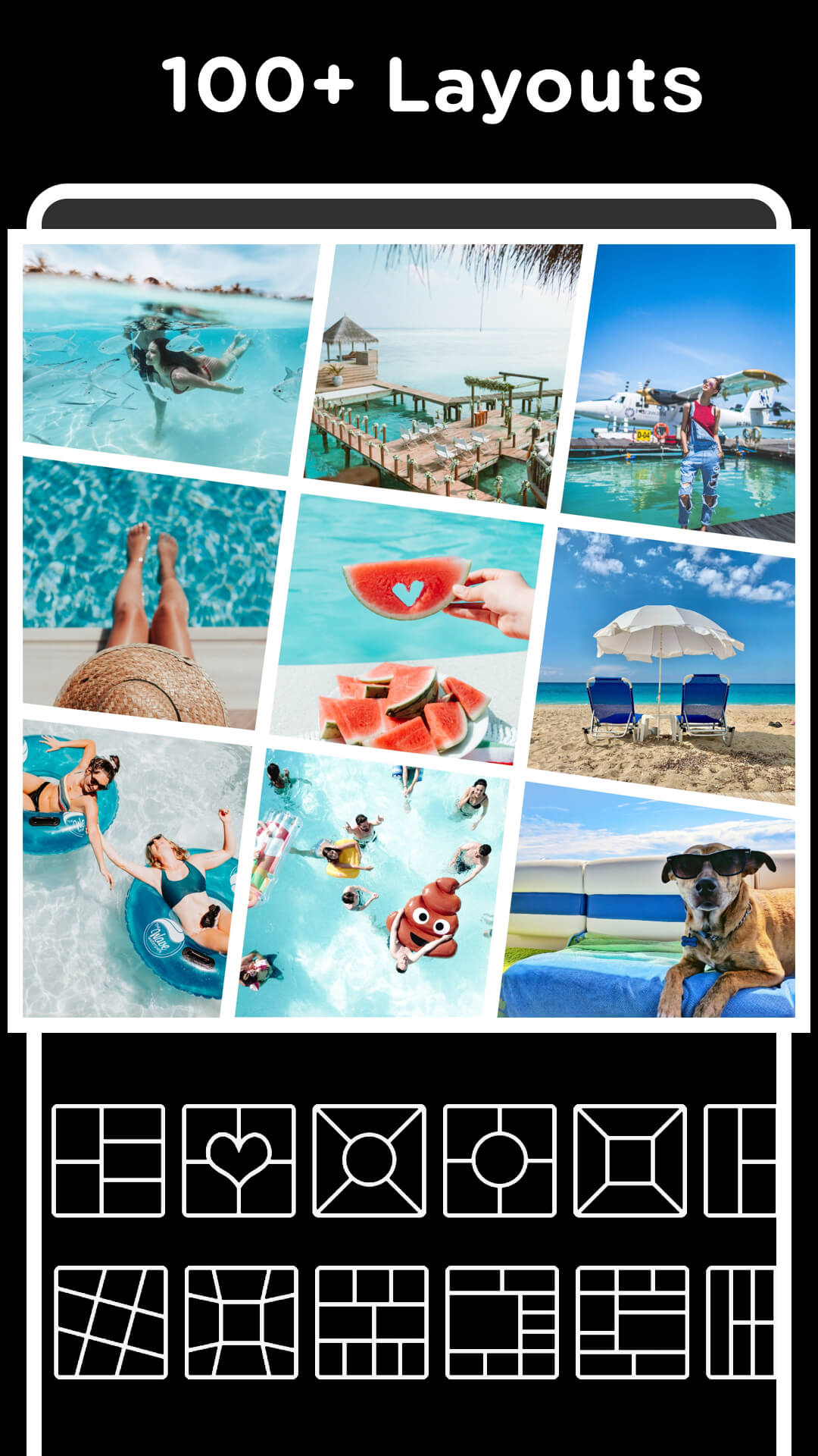 اسکرین شات 4 برنامه Square Pic - Photo Editor Pro
