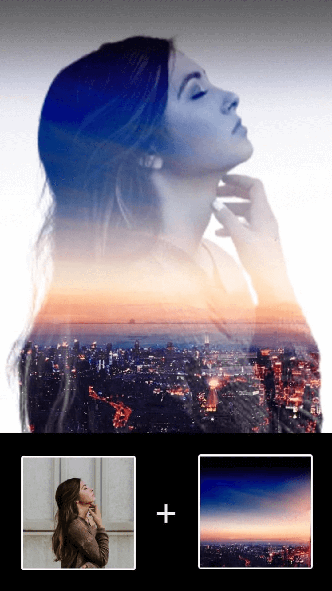 اسکرین شات 1 برنامه Blend Pic: Photo Blender Mix
