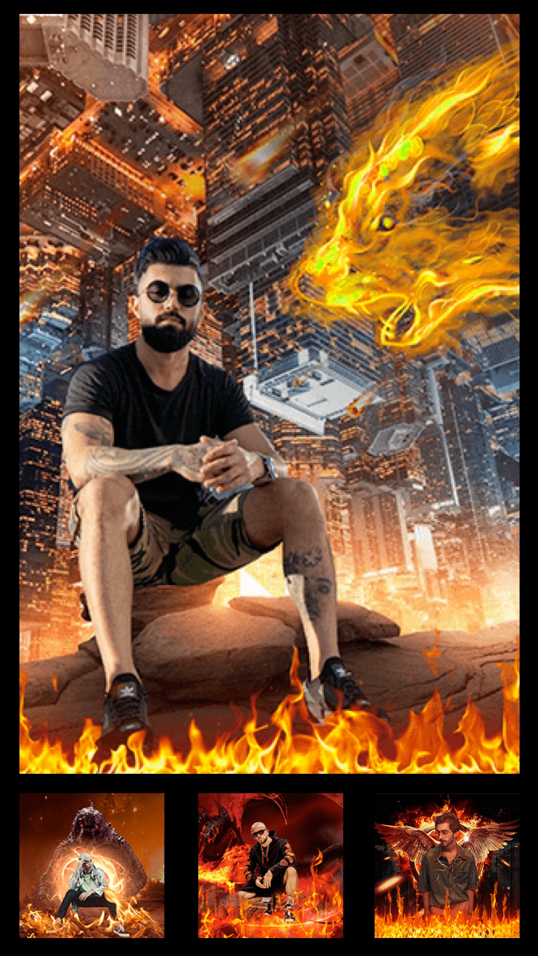 اسکرین شات 6 برنامه Photo Editor pro SnapPic Lab