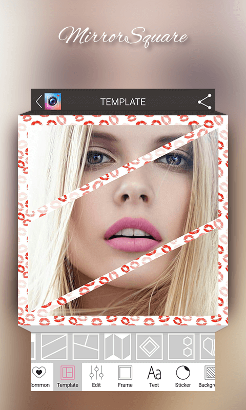 اسکرین شات 6 برنامه Square Mirror Photo