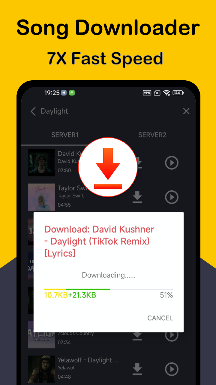 اسکرین شات 3 برنامه Mp3 Music Downloader + Player