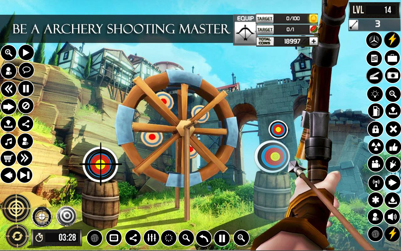 اسکرین شات 6 بازی Watermelon Archery Games 3D