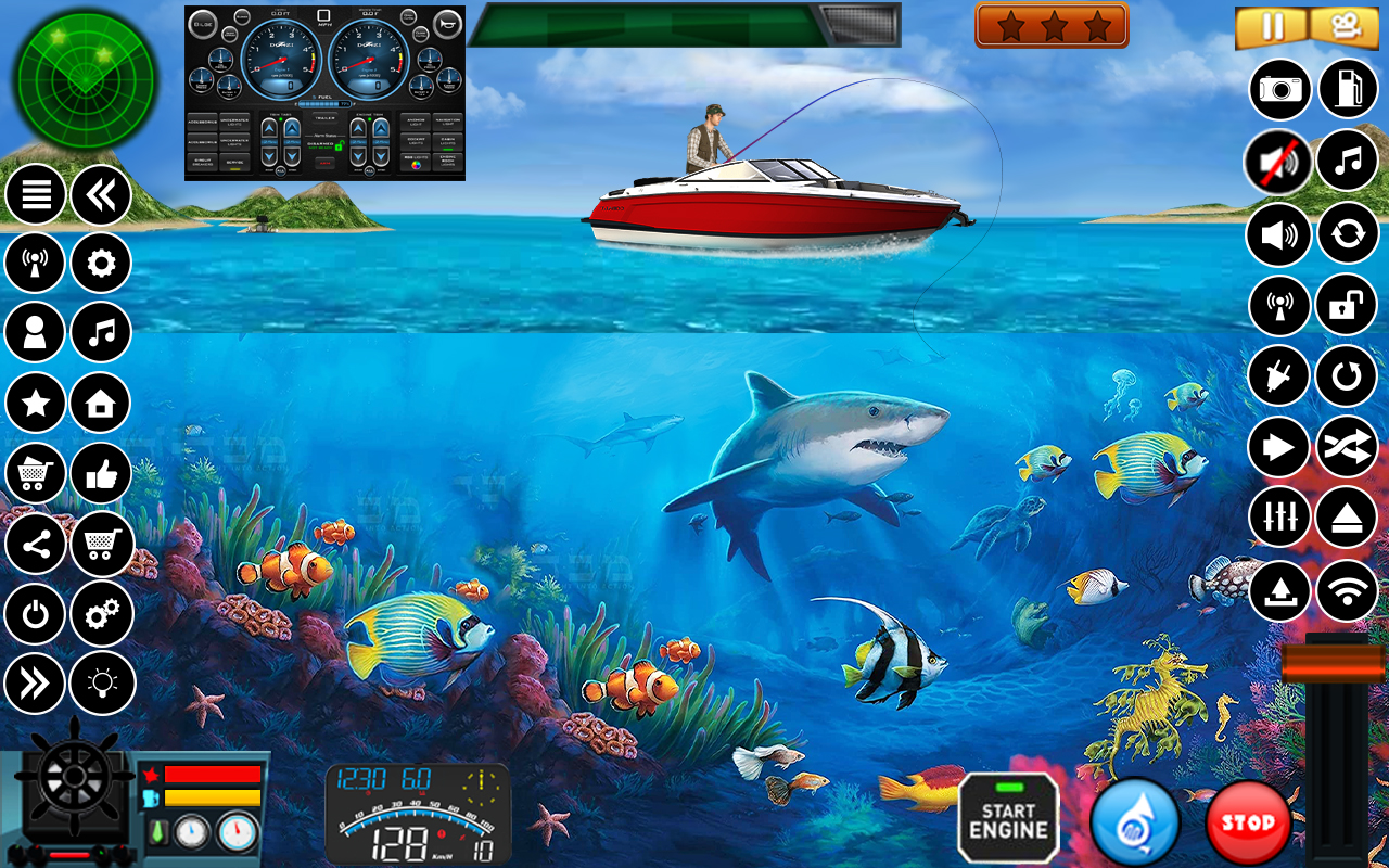 اسکرین شات 2 بازی Fishing Boat Driving Simulator