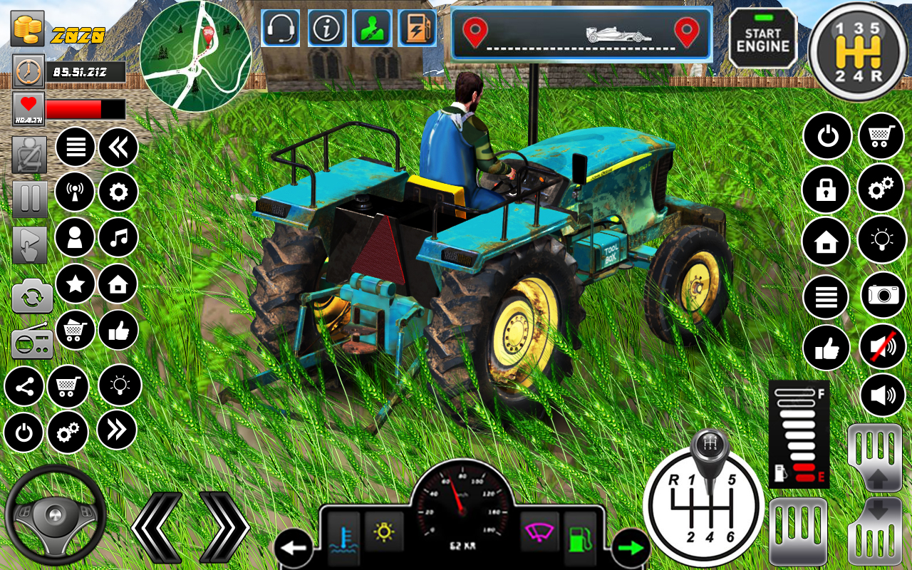 اسکرین شات 7 برنامه Tractor Farming Simulator Game