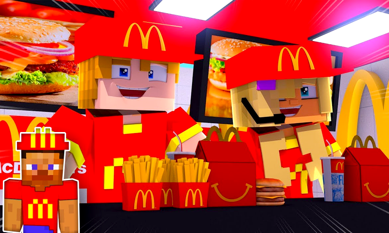 اسکرین شات 2 برنامه Mod MacDonalds for Minecraft