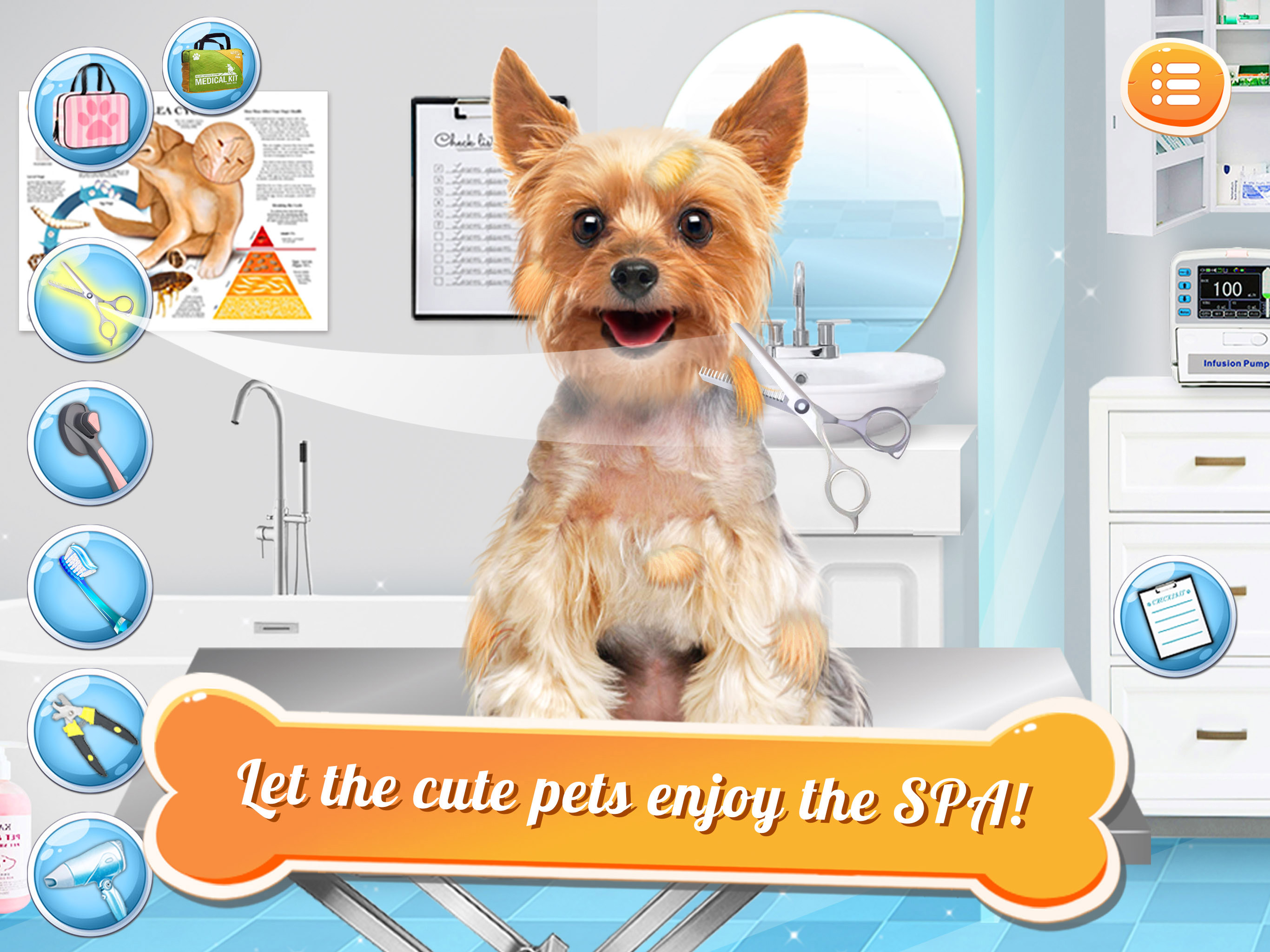 اسکرین شات 3 بازی Dog Games: Pet Vet Doctor Care