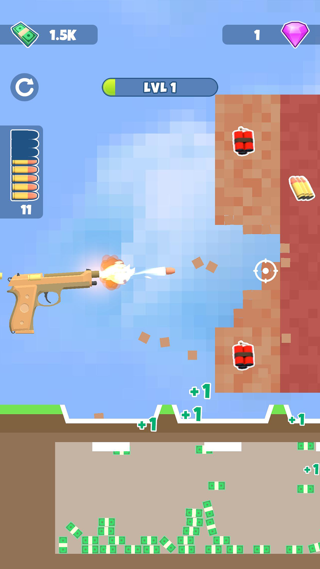 اسکرین شات 2 بازی Gun Crusher: Smashing games