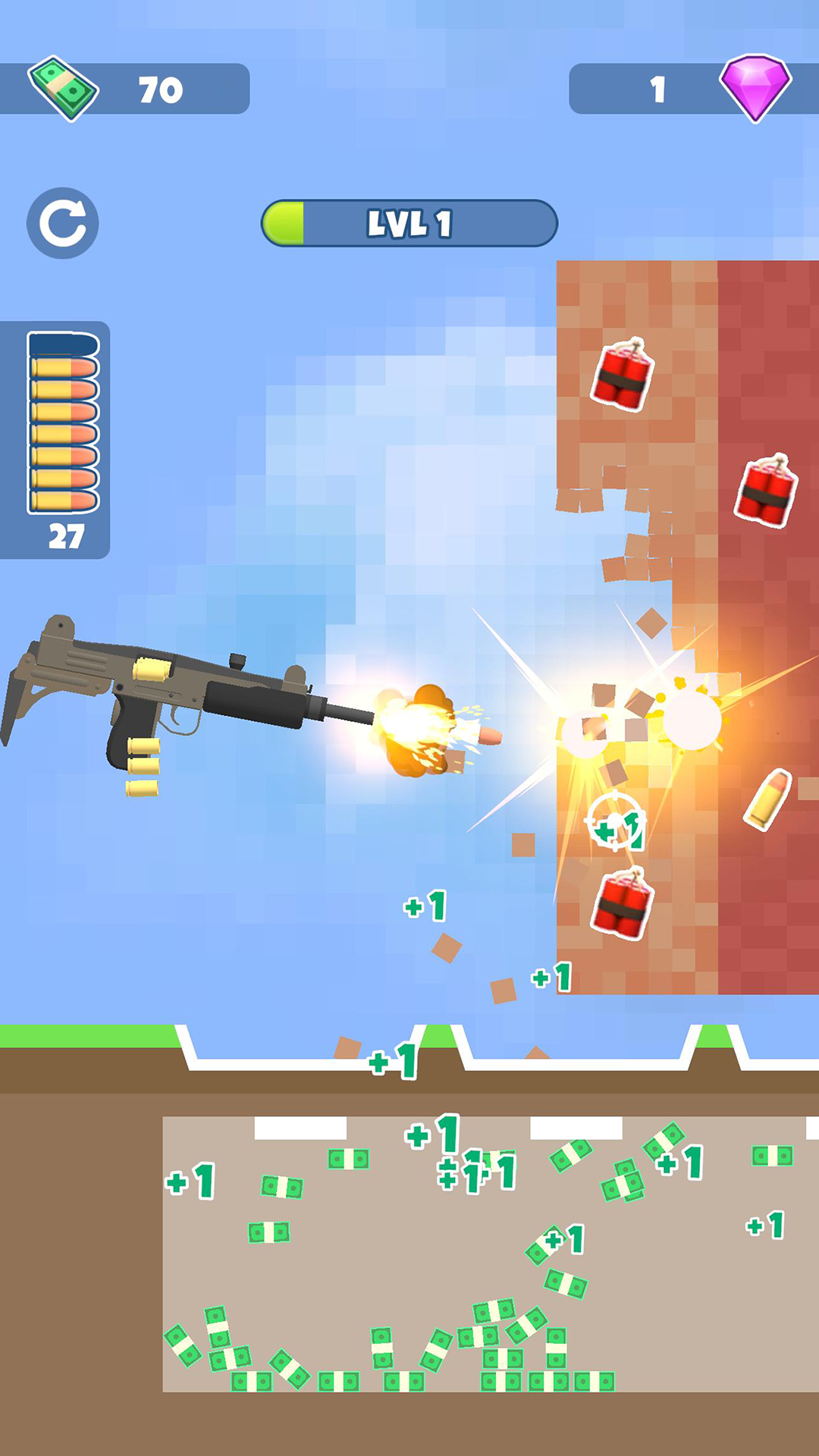اسکرین شات 3 بازی Gun Crusher: Smashing games