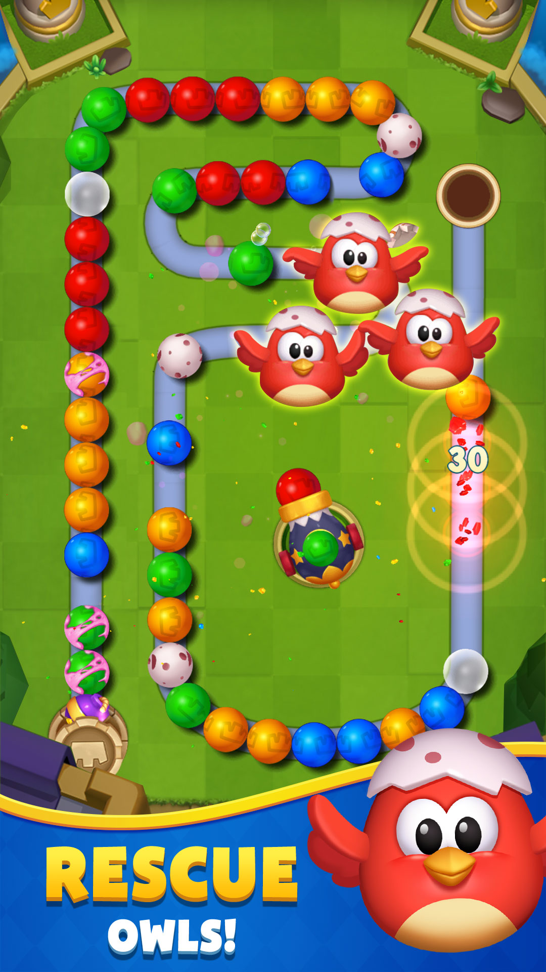 اسکرین شات 3 بازی Marble Crush Blast