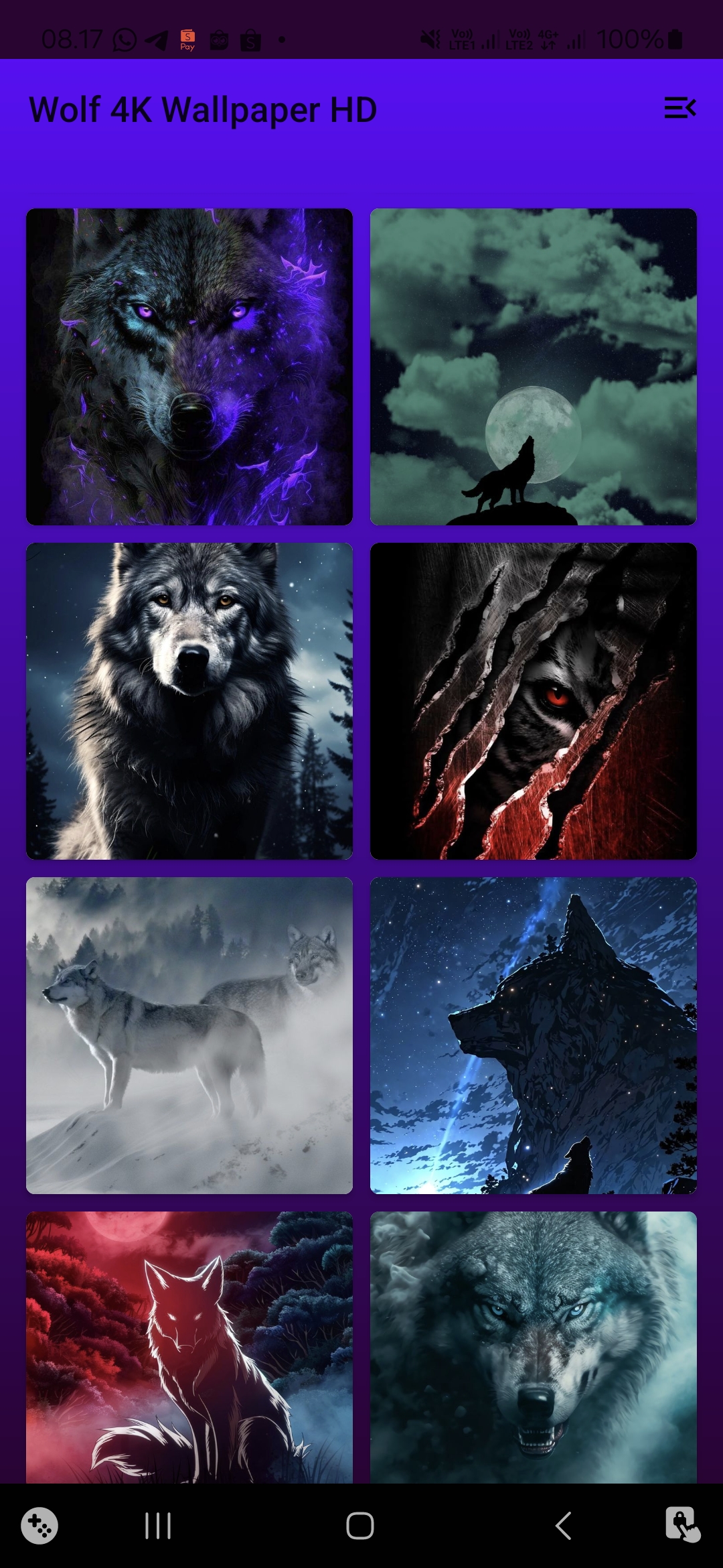 اسکرین شات 3 بازی Wolf 4K Wallpaper HD