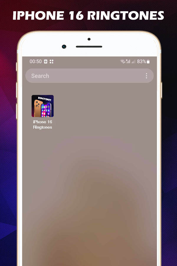 اسکرین شات 1 برنامه iPhone 16 Ringtones