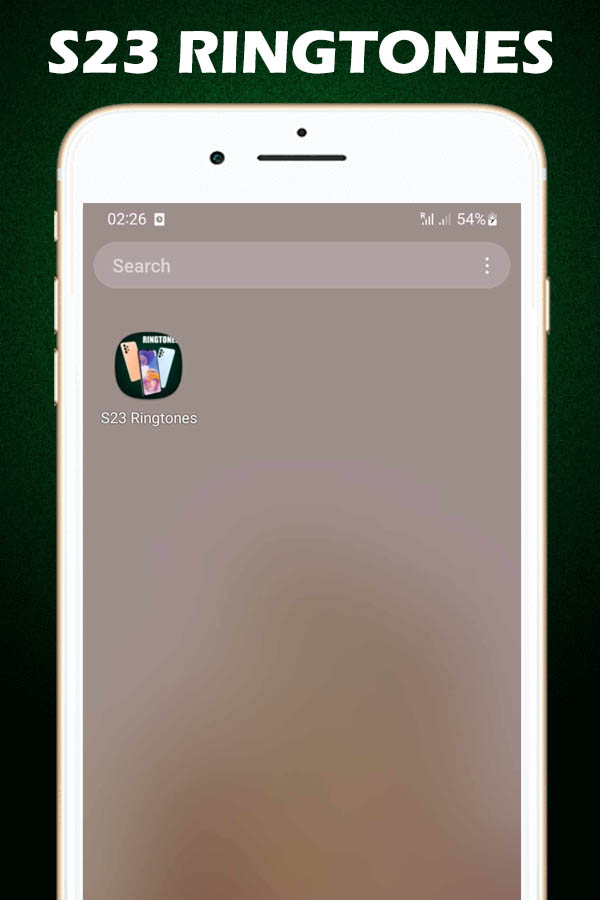 اسکرین شات 1 برنامه Ringtone For Samsung S23
