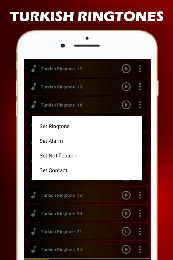 اسکرین شات 4 برنامه Turkish ringtones