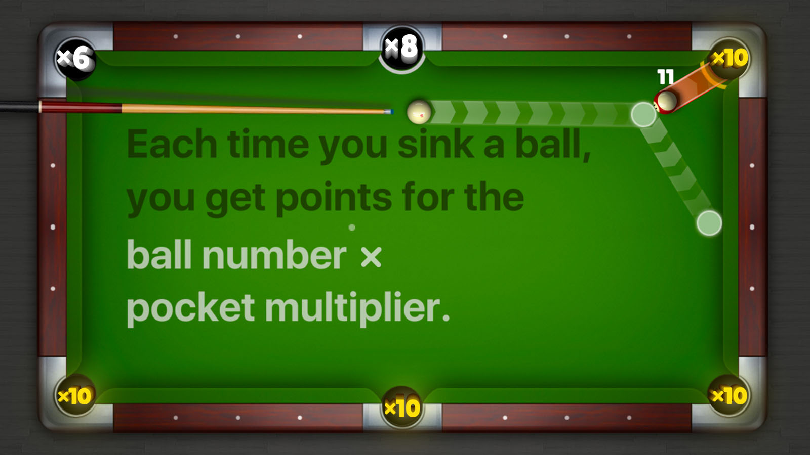 اسکرین شات 1 بازی Billiards Nation