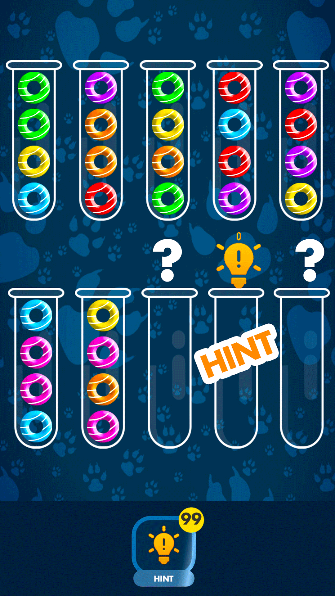 اسکرین شات 4 بازی Ball Sort : Color Puzzle Game
