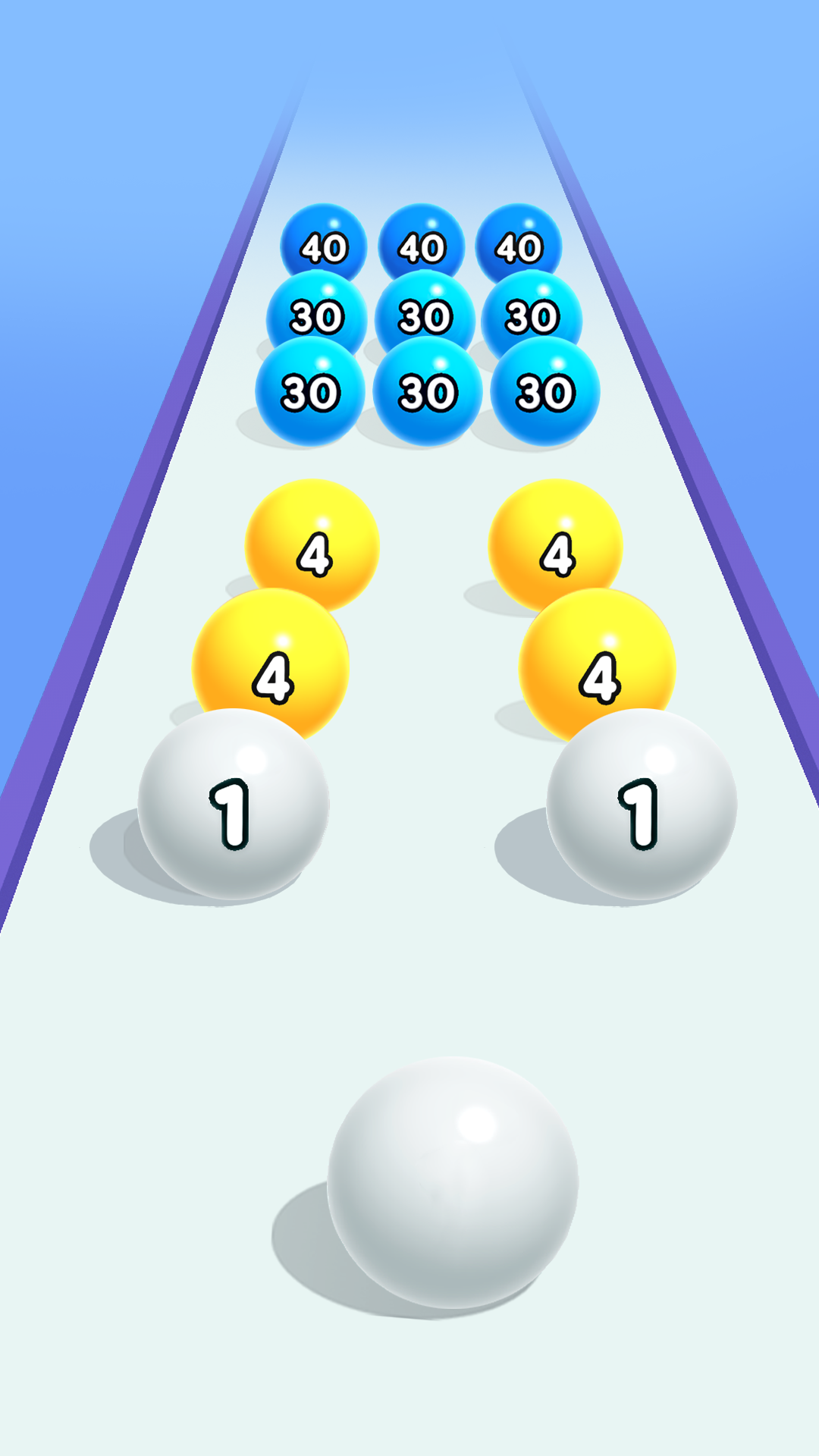 اسکرین شات 4 بازی Ball Master 2048: Ball Run 3D