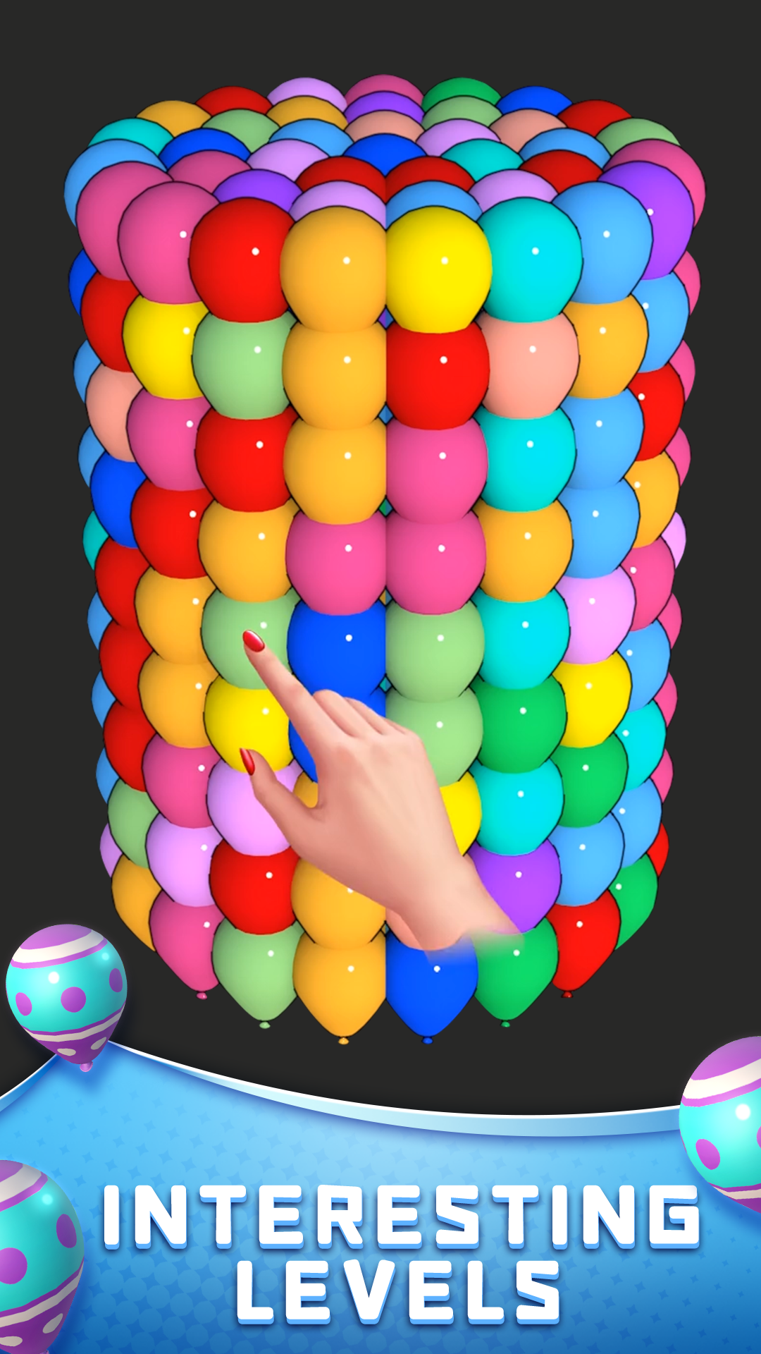 اسکرین شات 1 بازی Balloon Master 3D-Puzzle Games