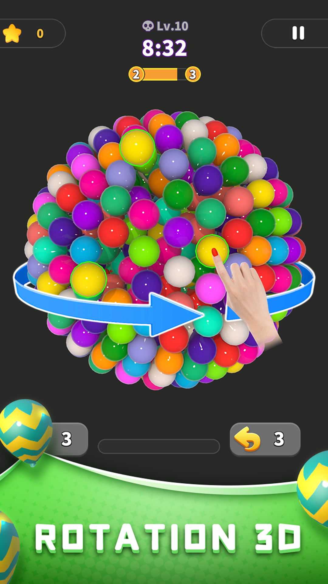 اسکرین شات 4 بازی Balloon Master 3D-Puzzle Games