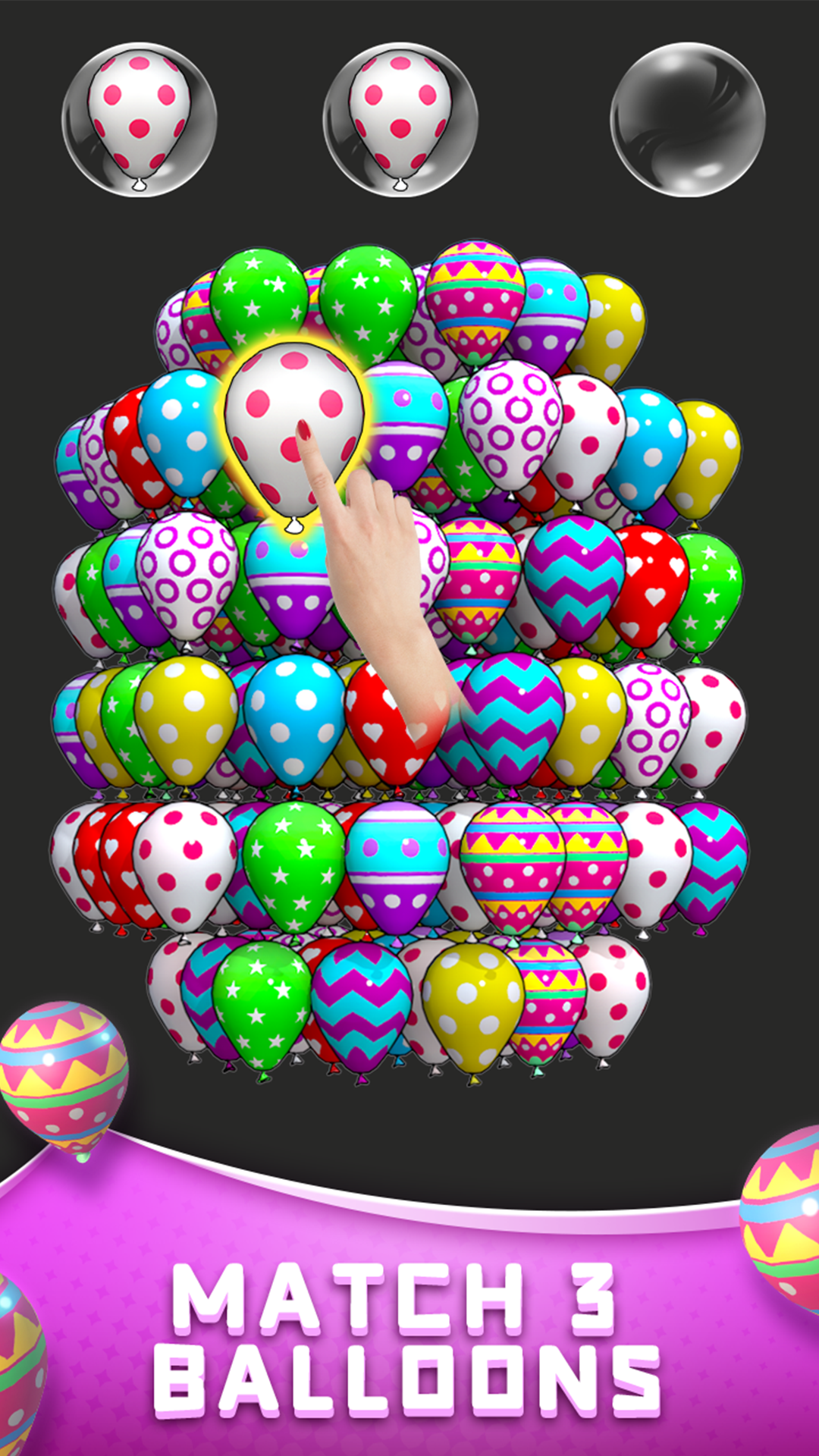 اسکرین شات 2 بازی Balloon Master 3D-Puzzle Games