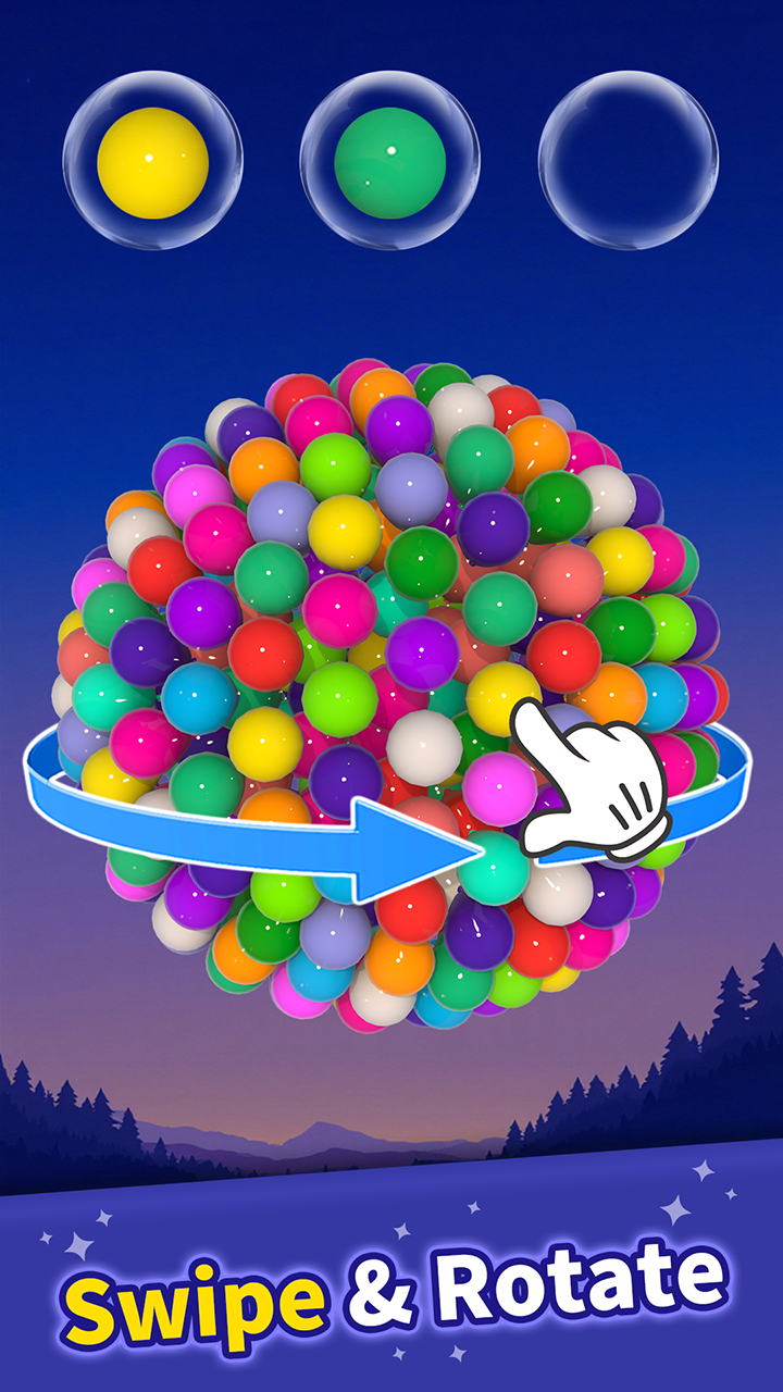 اسکرین شات 5 بازی Balloon Triple Match: Match 3D