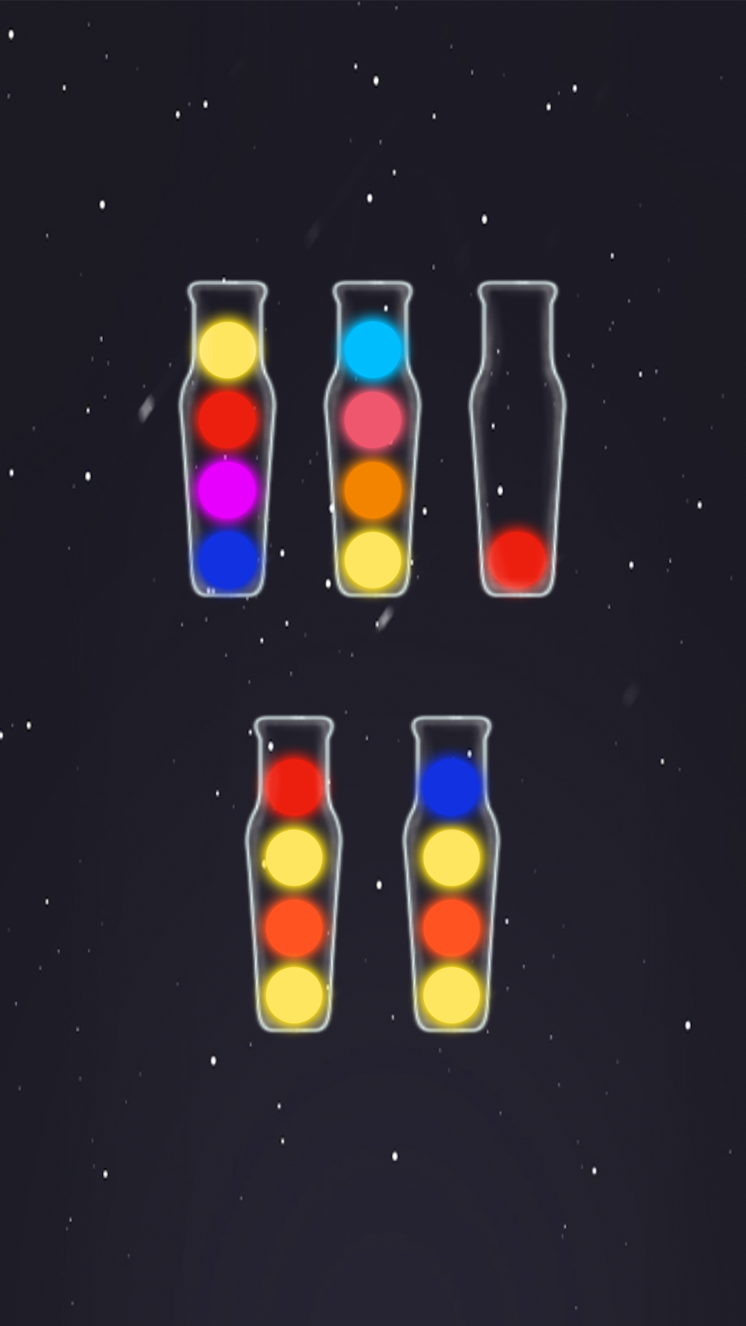 اسکرین شات 5 بازی Sort It 2D - Ball Sort Puzzle