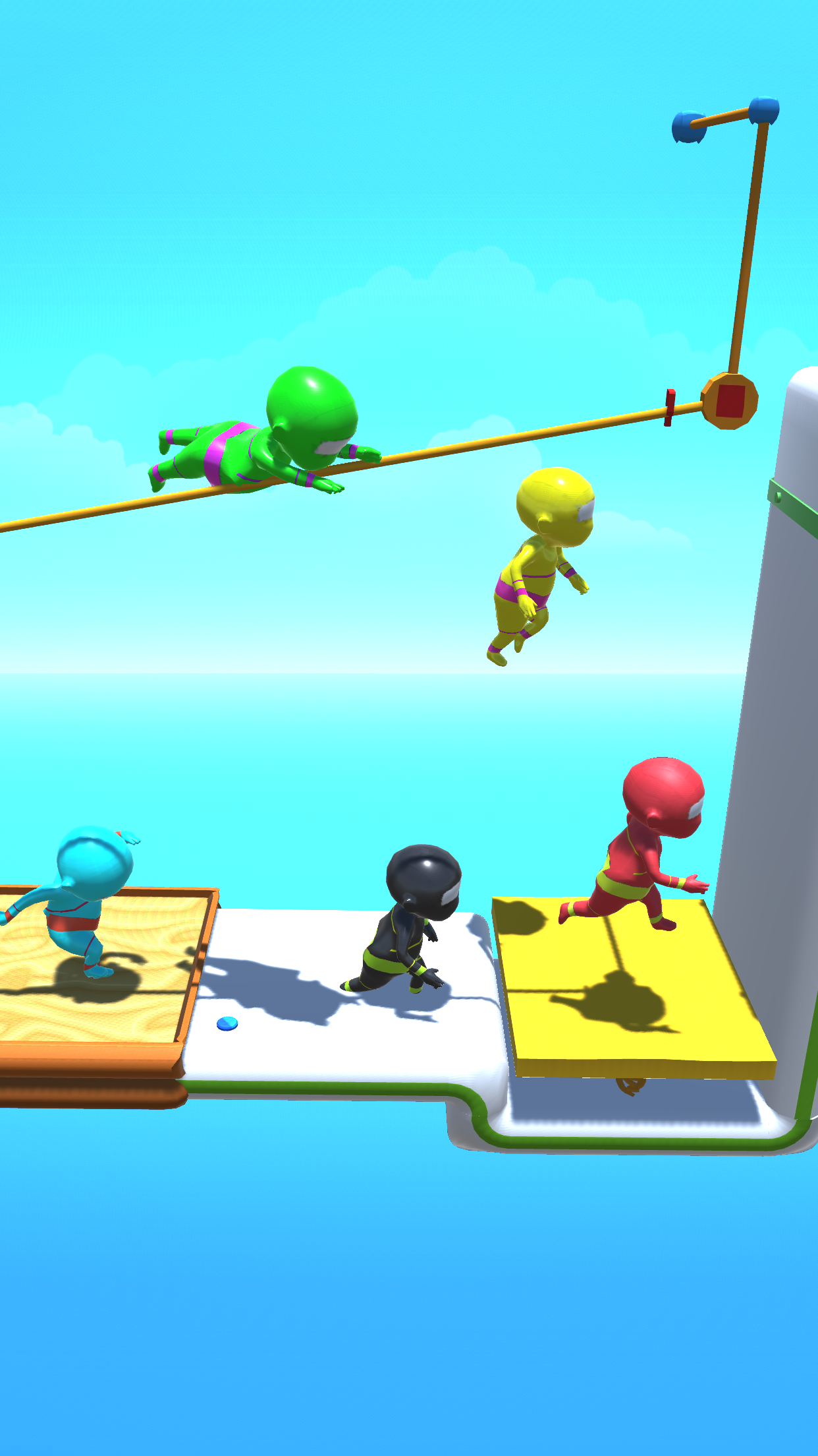 اسکرین شات 1 بازی Crowd Race 3d: Game Run 3D