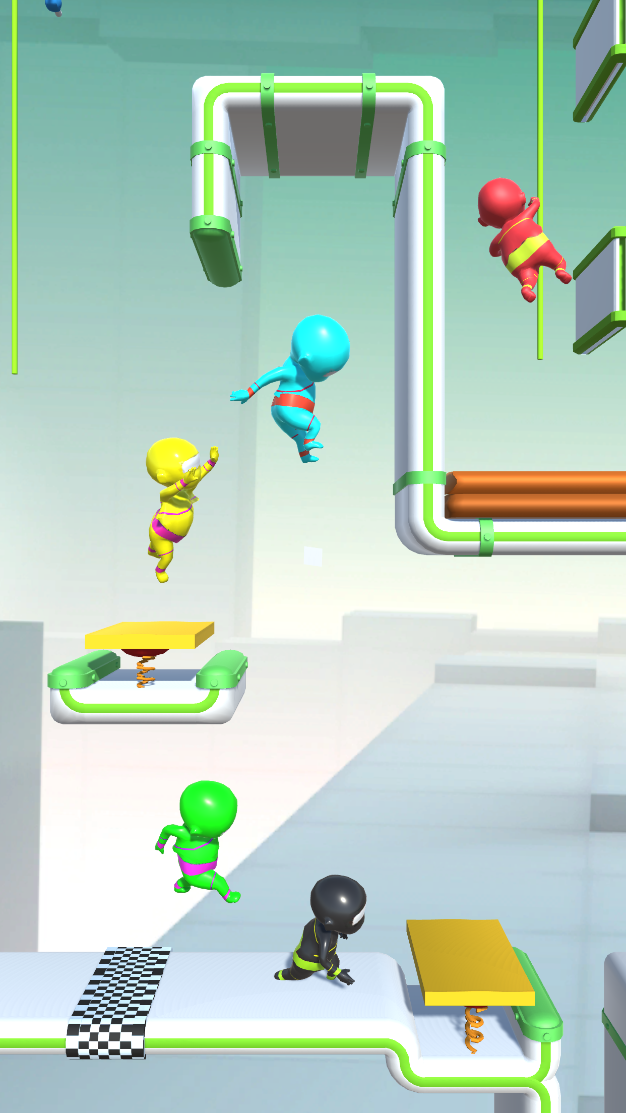 اسکرین شات 5 بازی Crowd Race 3d: Game Run 3D