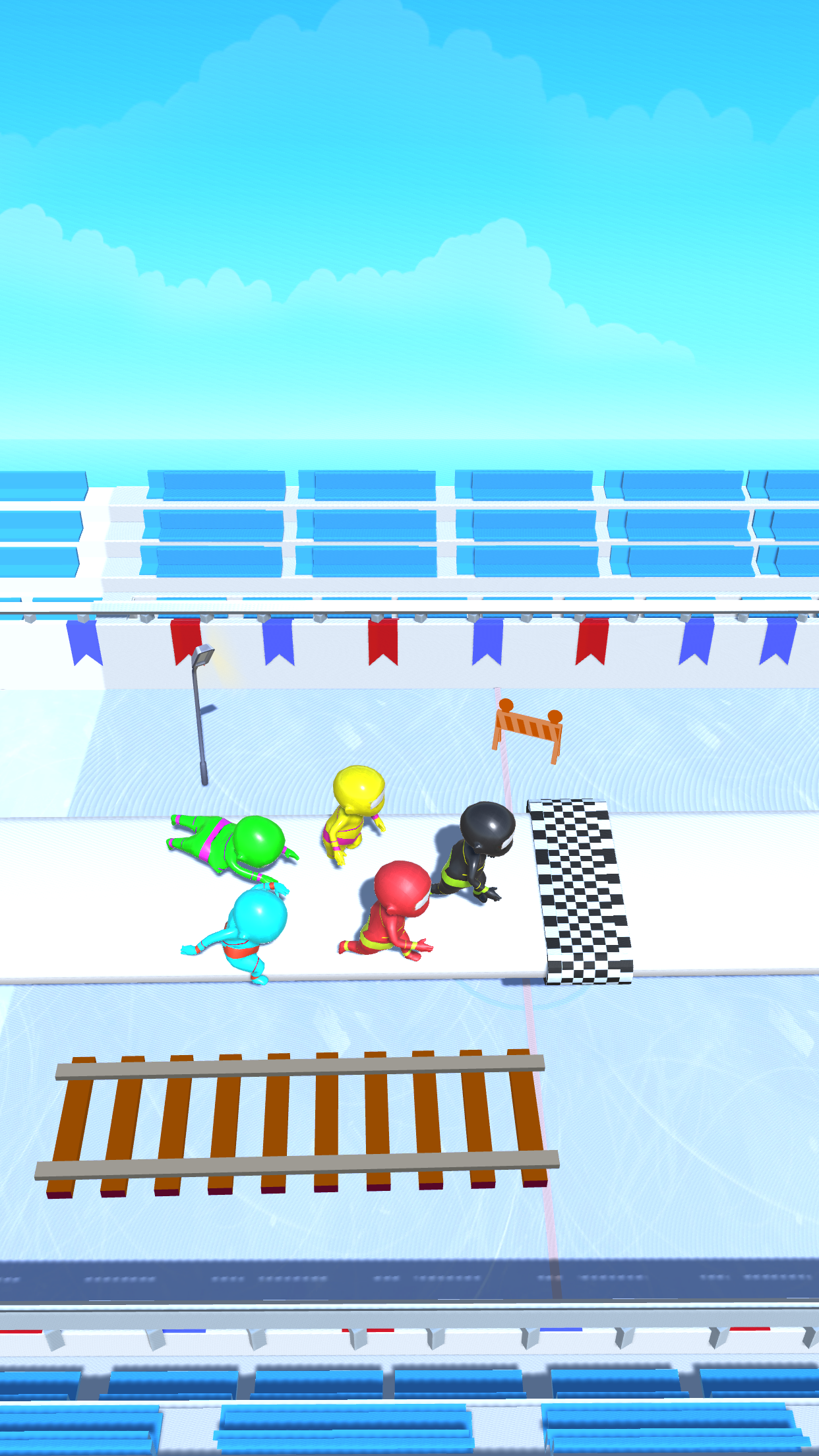 اسکرین شات 2 بازی Crowd Race 3d: Game Run 3D